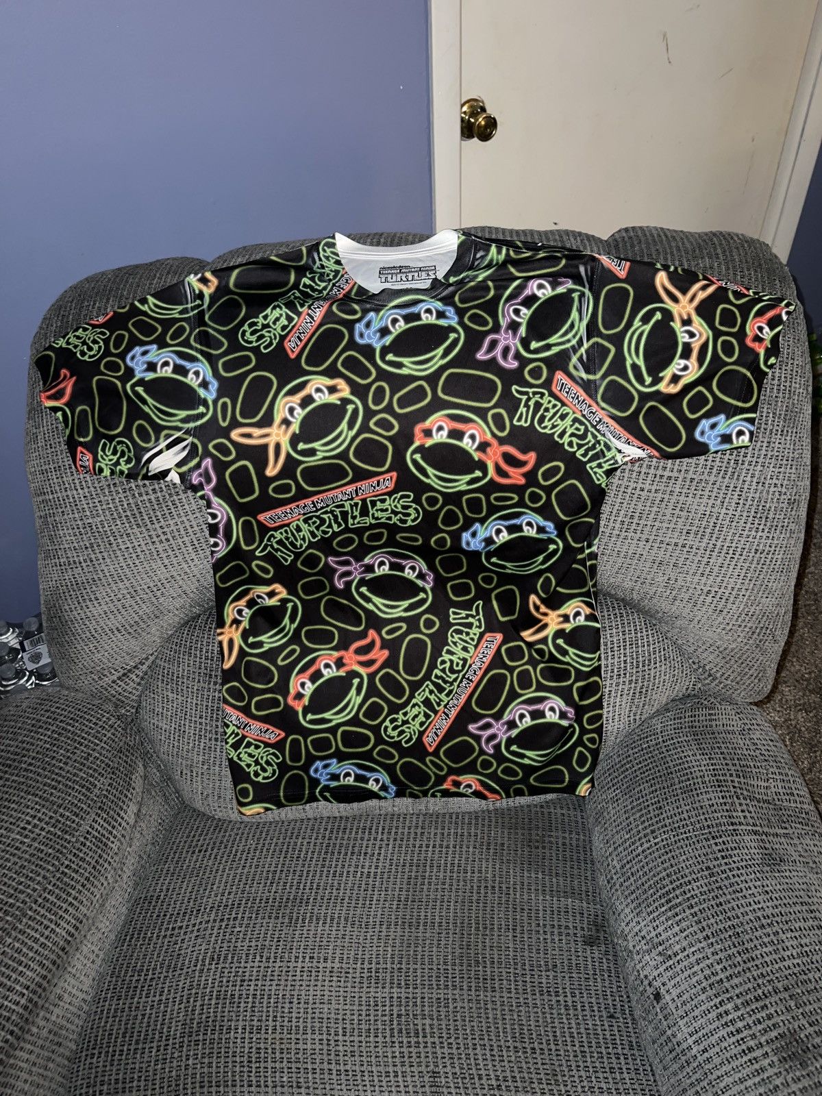 Nickelodeon Nickelodeon Teenage Mutant Ninja Turtles All-Over Tee Size US M / EU 48-50 / 2 - 1 Thumbnail
