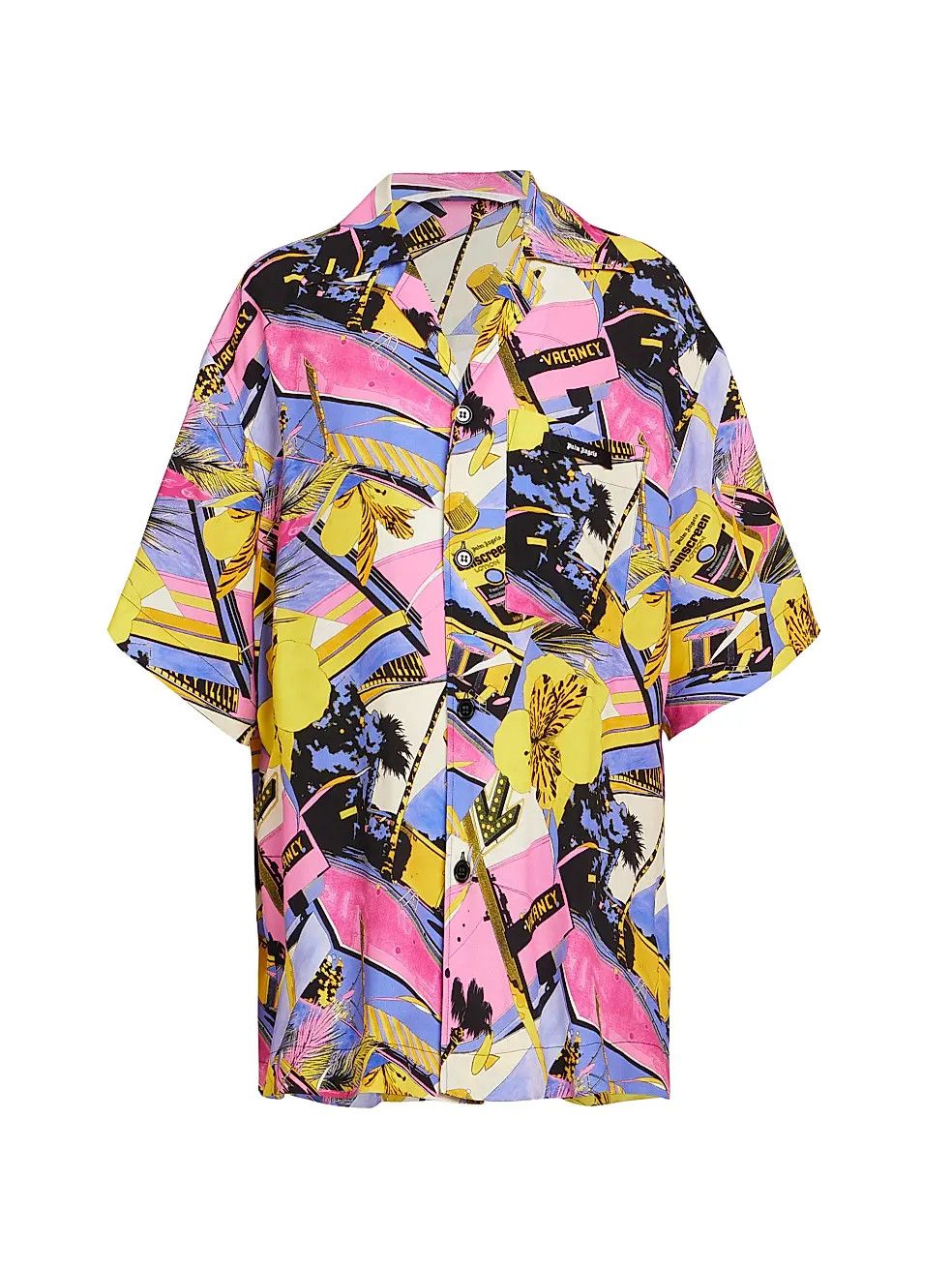 Palm Angels o1y1125 Patterned Shirt in Multicolor Size XS / US 0-2 / IT 36-38 - 1 Thumbnail