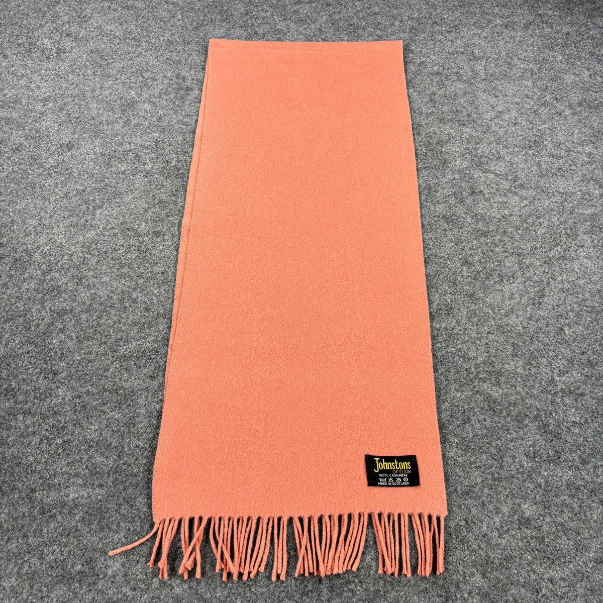 Johnstons Of Elgin × Vintage Johnston of Elgin Scarf # D782# Muffler # Neckwear Size ONE SIZE - 5 Thumbnail