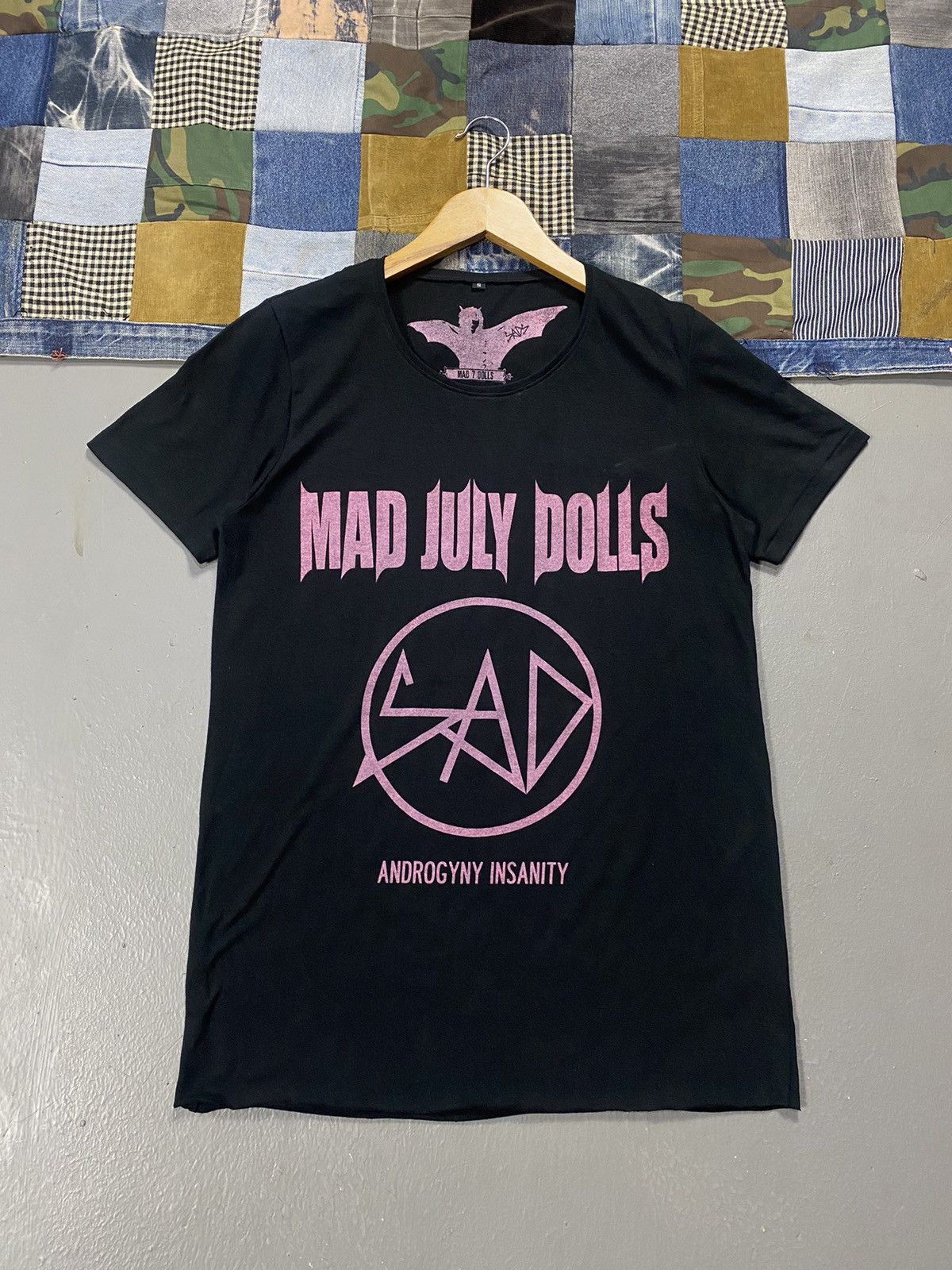 image of Mad 7 Dolls Tshirt in Black, Women's (Size Small)