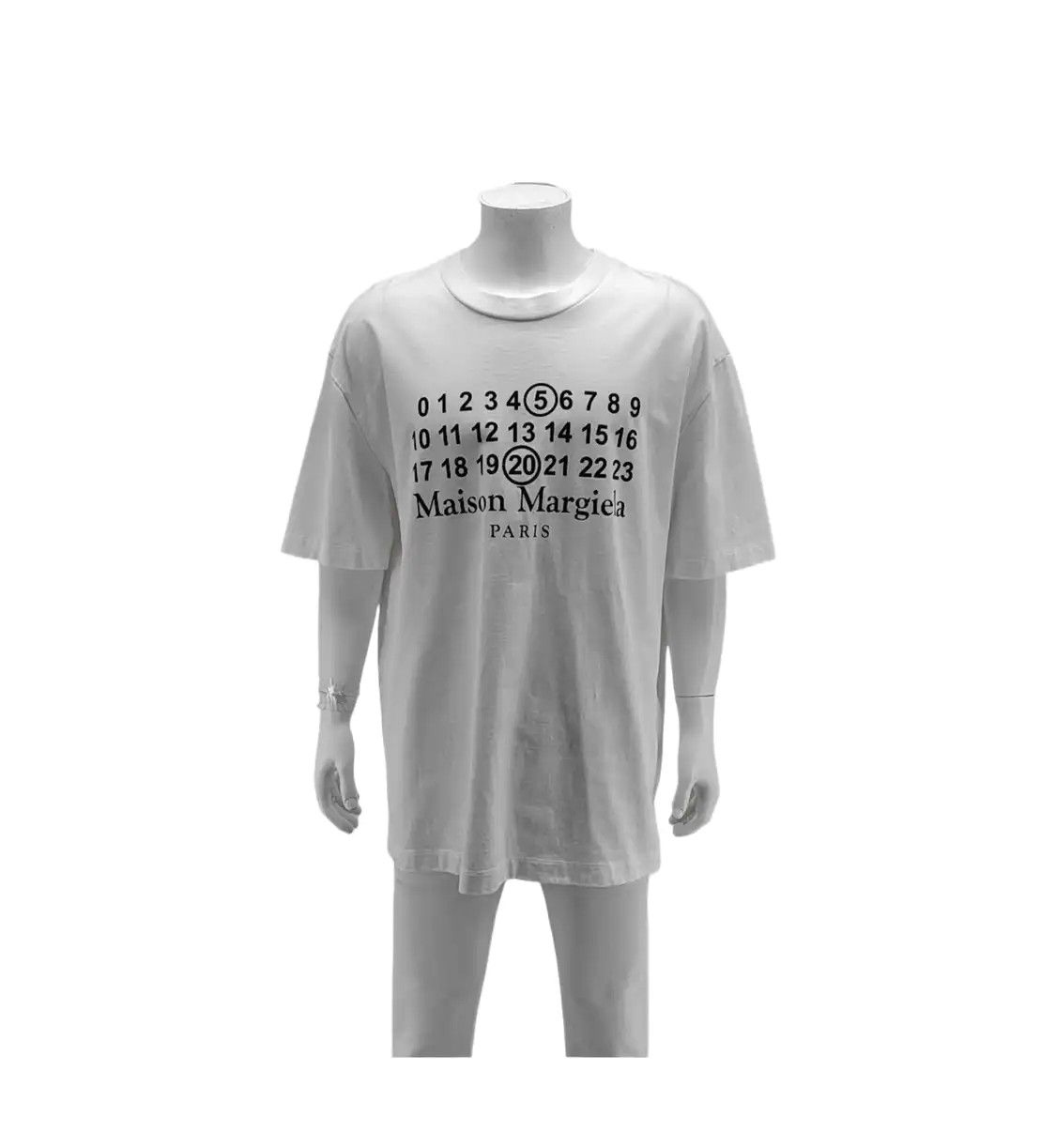 Maison Margiela Maison Margiela splashes ink graffiti short