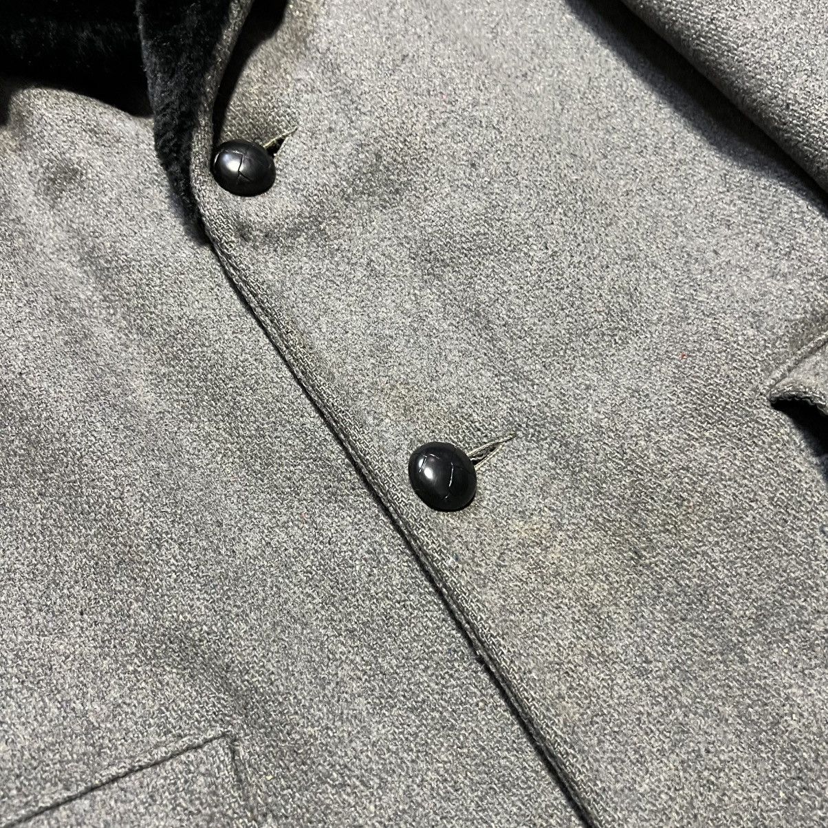 JCPenney Vintage 70s JCPenney Shearling Collar Trench Overcoat USA Size US M / EU 48-50 / 2 - 5 Thumbnail