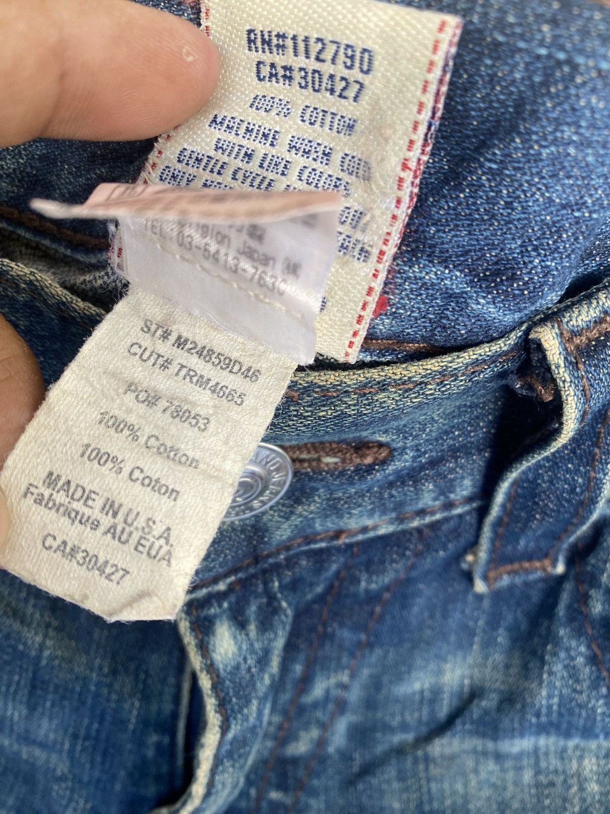 True Religion True Religion Ricky Denim Size US 32 / EU 48 - 14 Thumbnail