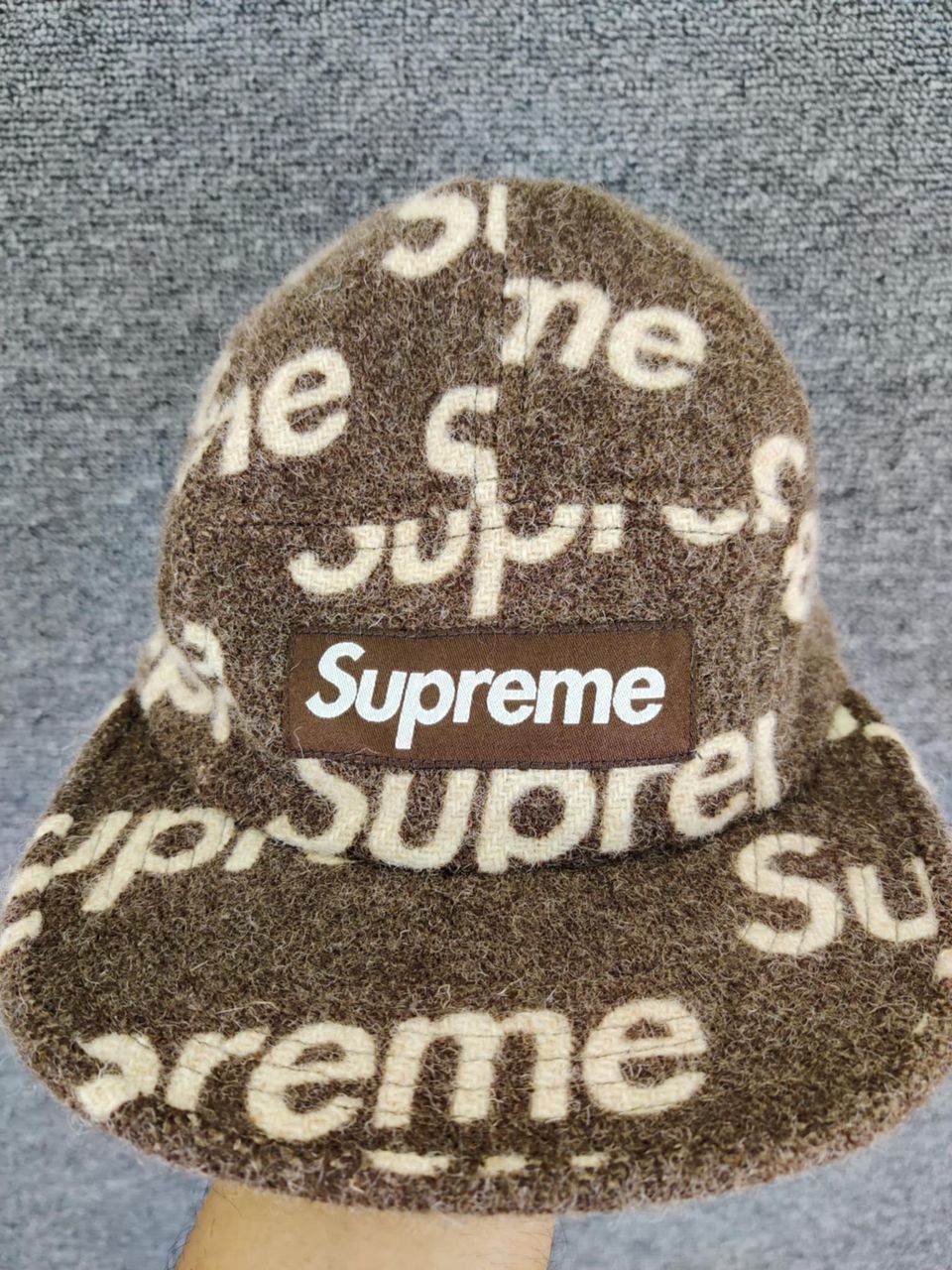 Supreme 18AW Supreme Harris Tweed Camp Cap Size ONE SIZE - 2 Thumbnail