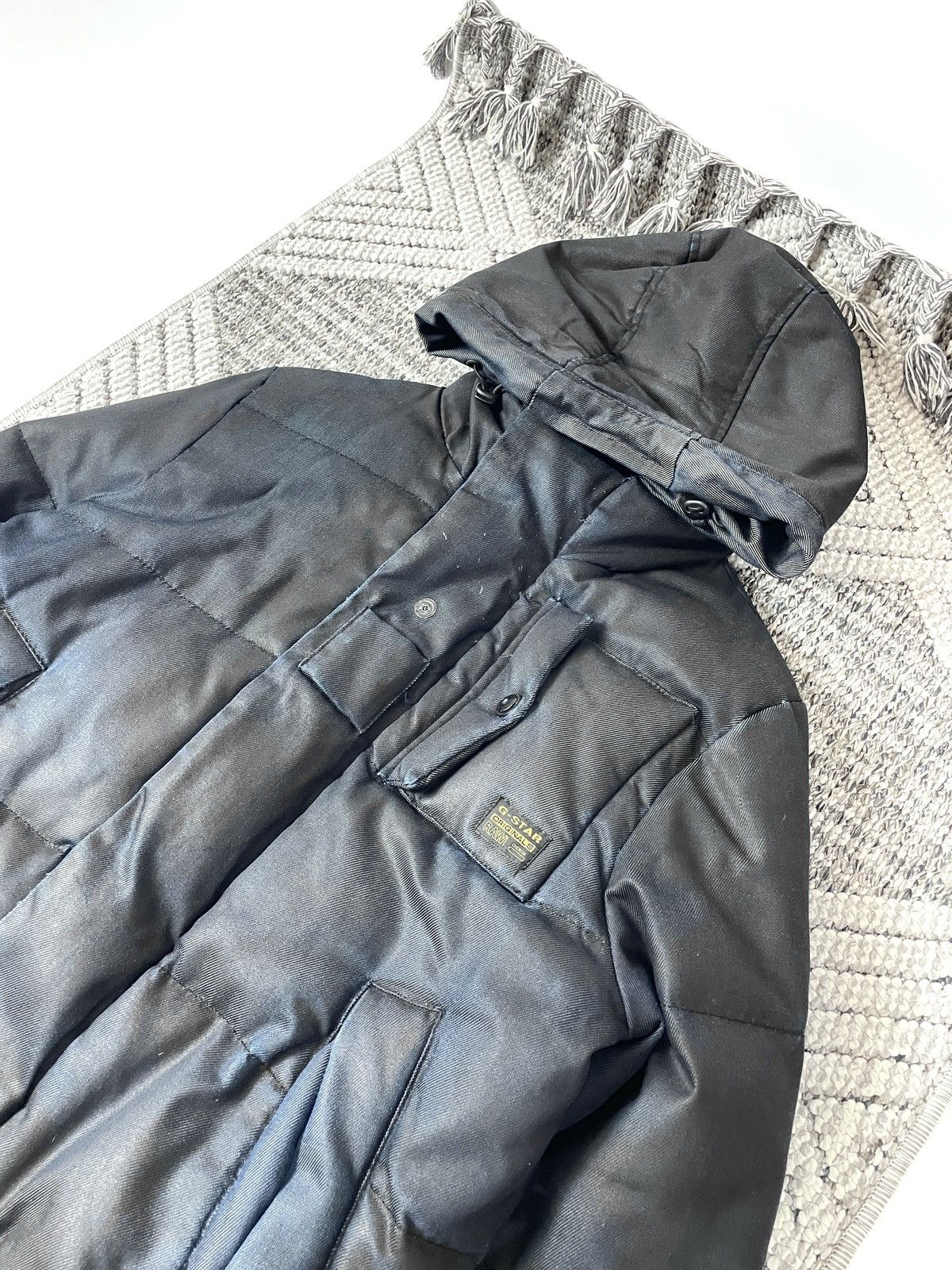 G-Star G-Star RAW Hooded Jacket - Cotton Shell, Down Feather Fill L Size US L / EU 52-54 / 3 - 4 Thumbnail
