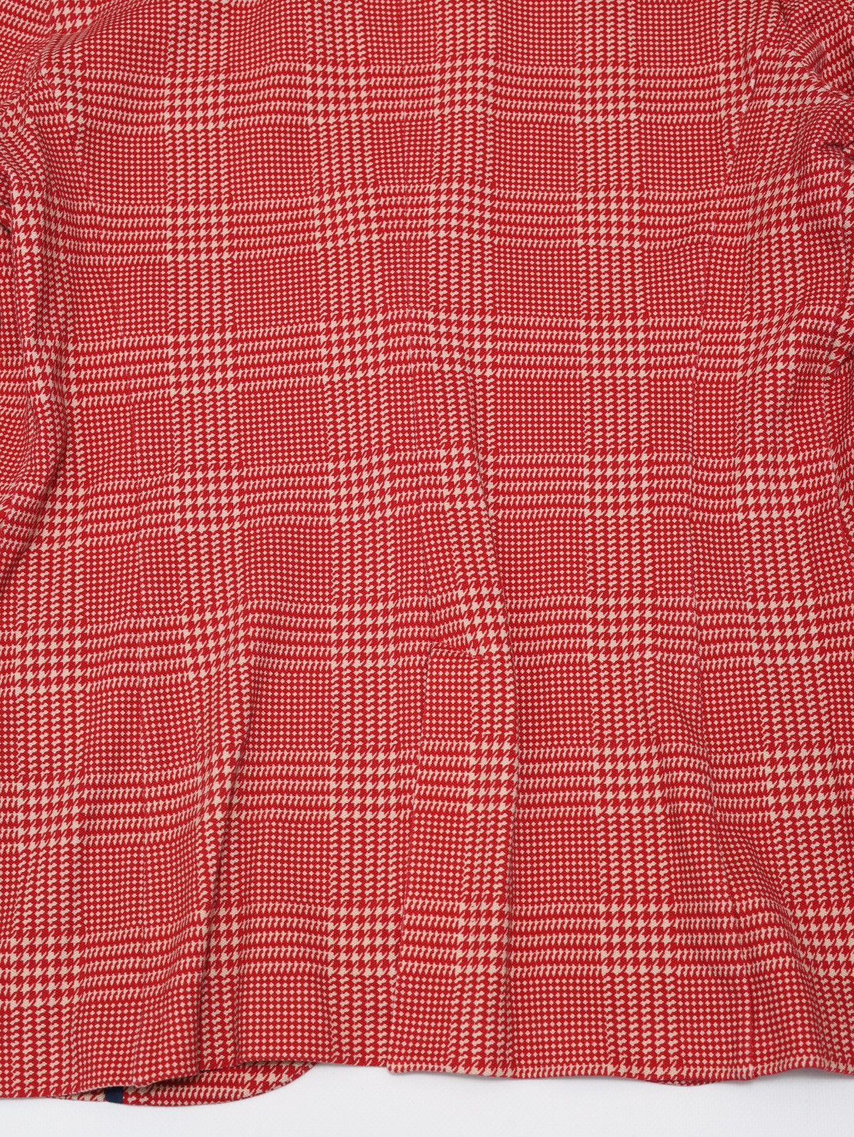 Circolo 1901 Circolo 1901 Red White Houndstooth Blazer Cotton Elastane Size L / US 10 / IT 46 - 8 Thumbnail
