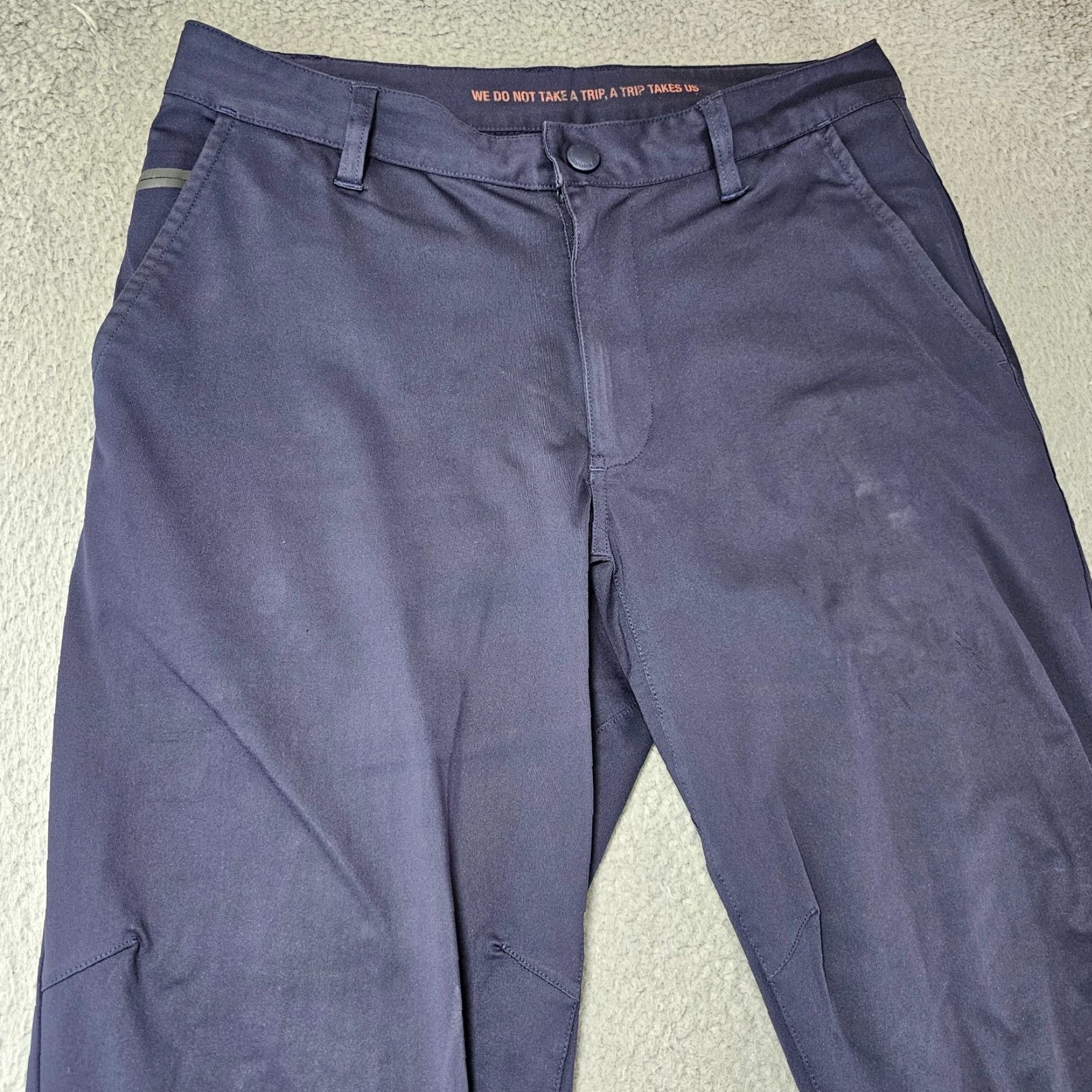Rhone Rhone Mens Pants 30x29 Blue Straight Leg Chino Size US 30 / EU 46 - 2 Thumbnail