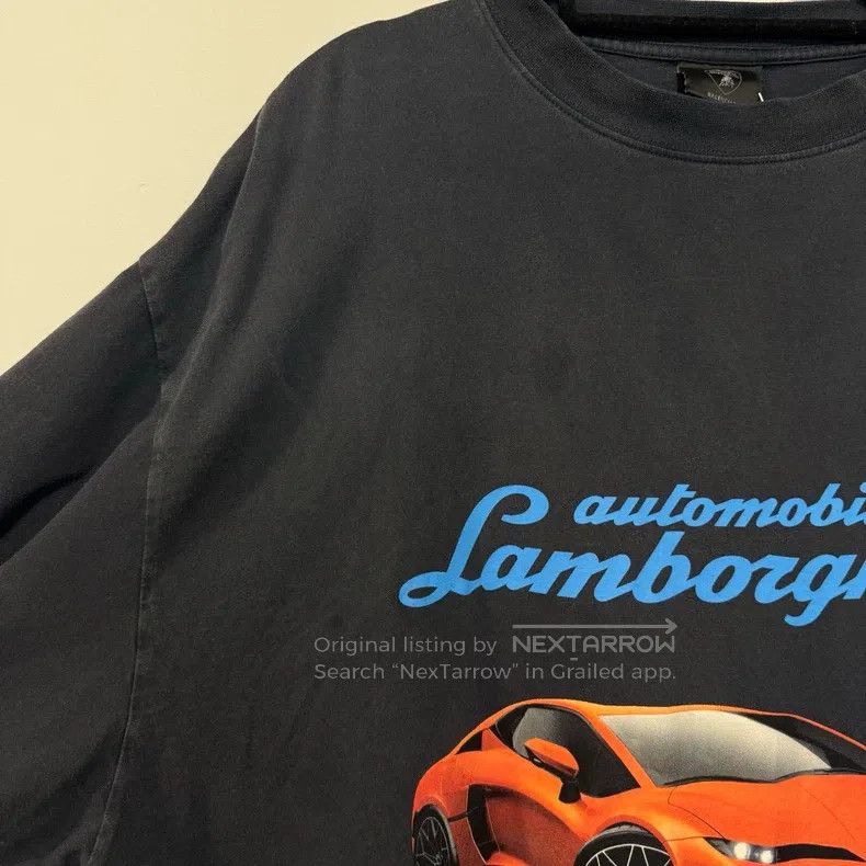 Balenciaga Balenciaga Lamborghini Collaboration Short Sleeve Size US M / EU 48-50 / 2 - 9 Thumbnail
