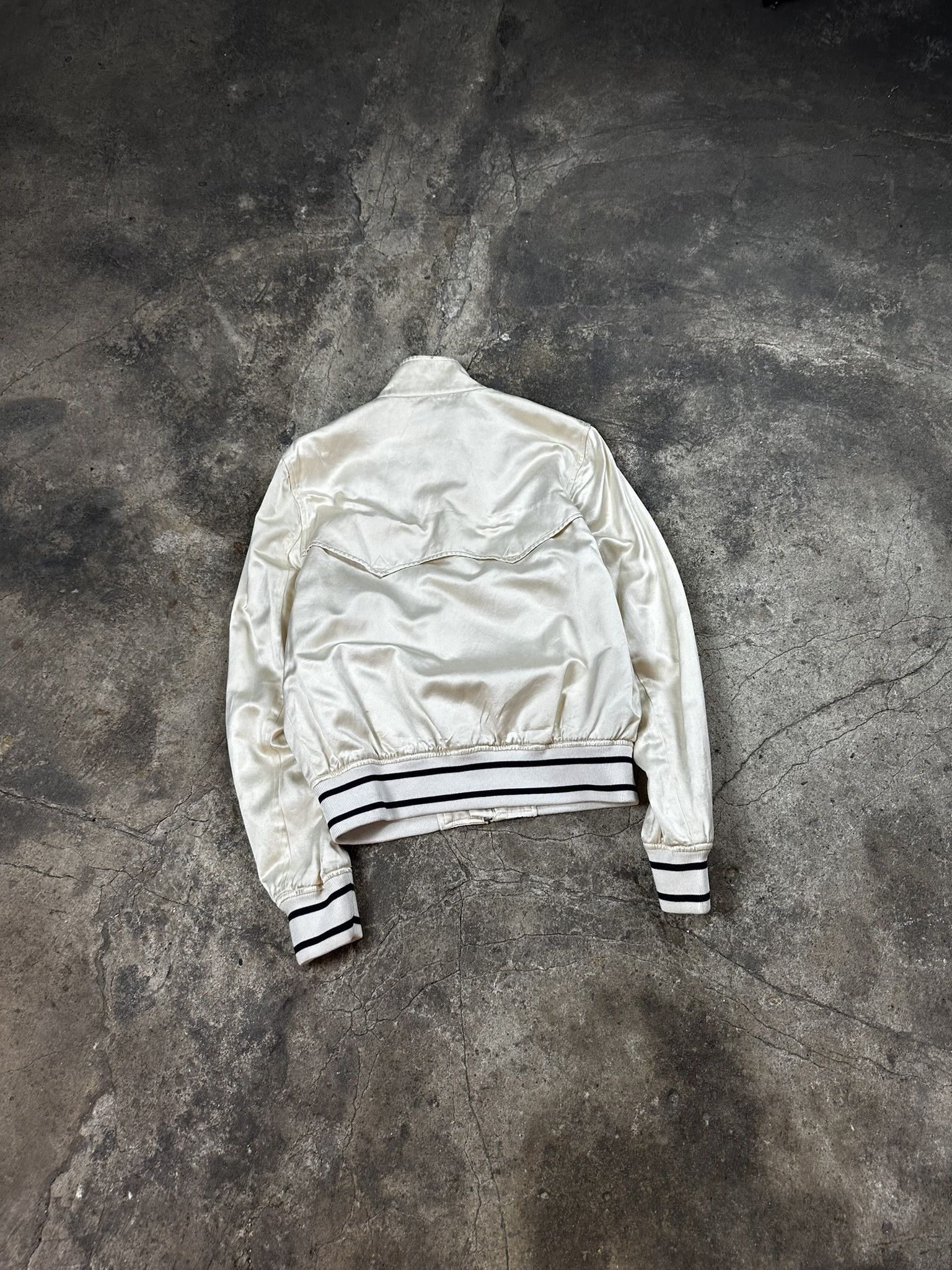 Ralph Lauren Vintage Ralph Lauren Silk Bomber Jacket Size M / US 6-8 / IT 42-44 - 2 Thumbnail