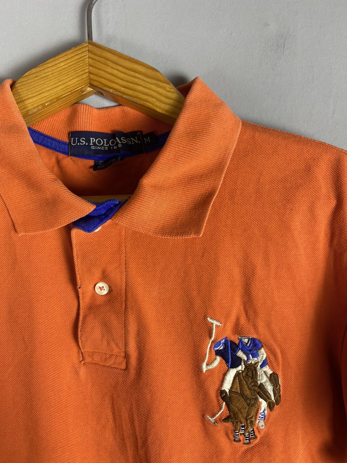 U.S. Polo Assn. Vintage U.S.Polo Assn polo tee T-shirt Ralph Laurent logo Size US M / EU 48-50 / 2 - 5 Thumbnail