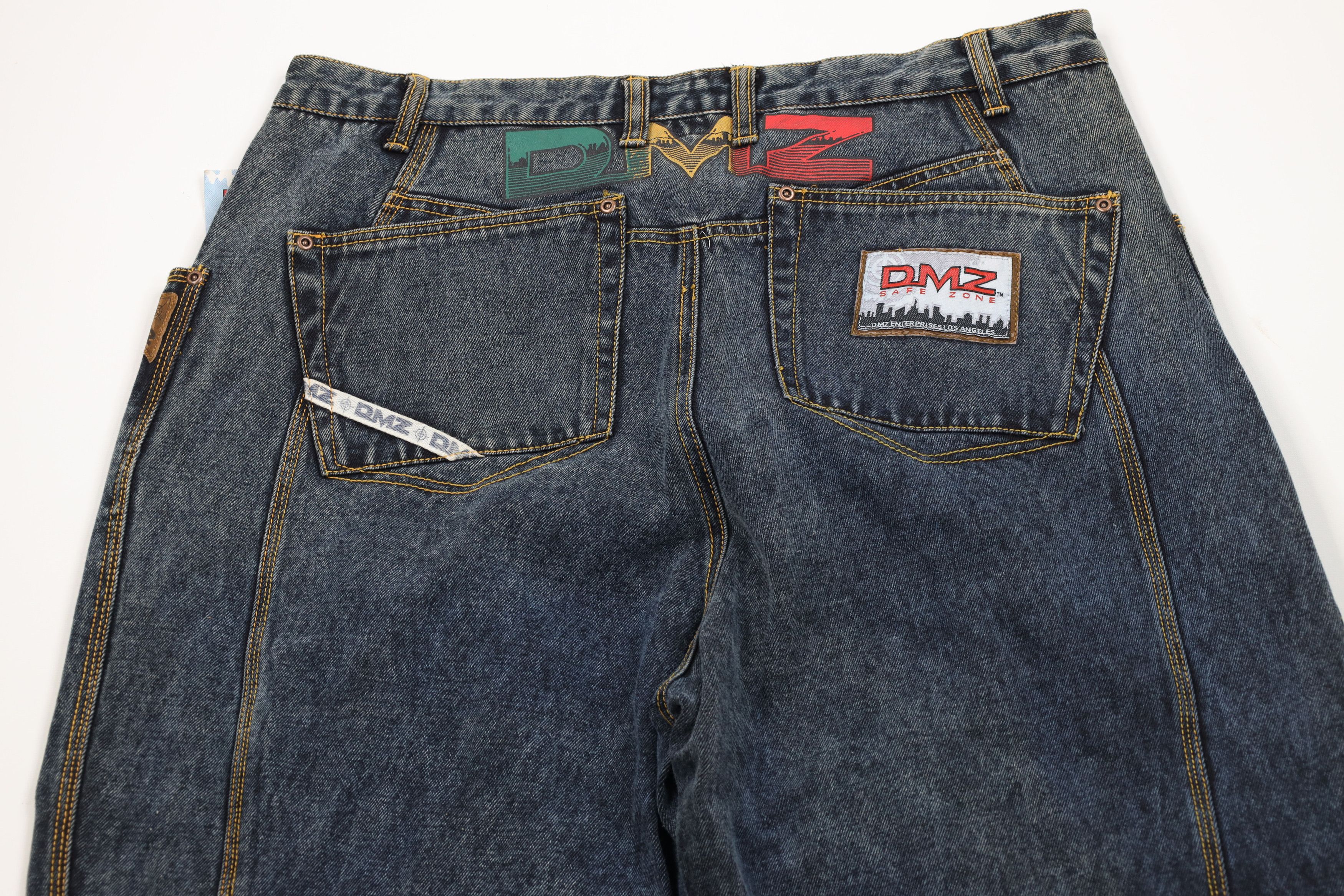 Vintage Deadstock Vintage 90s Streetwear Super Baggy Wide Leg Jeans Size US 40 / EU 56 - 13 Thumbnail