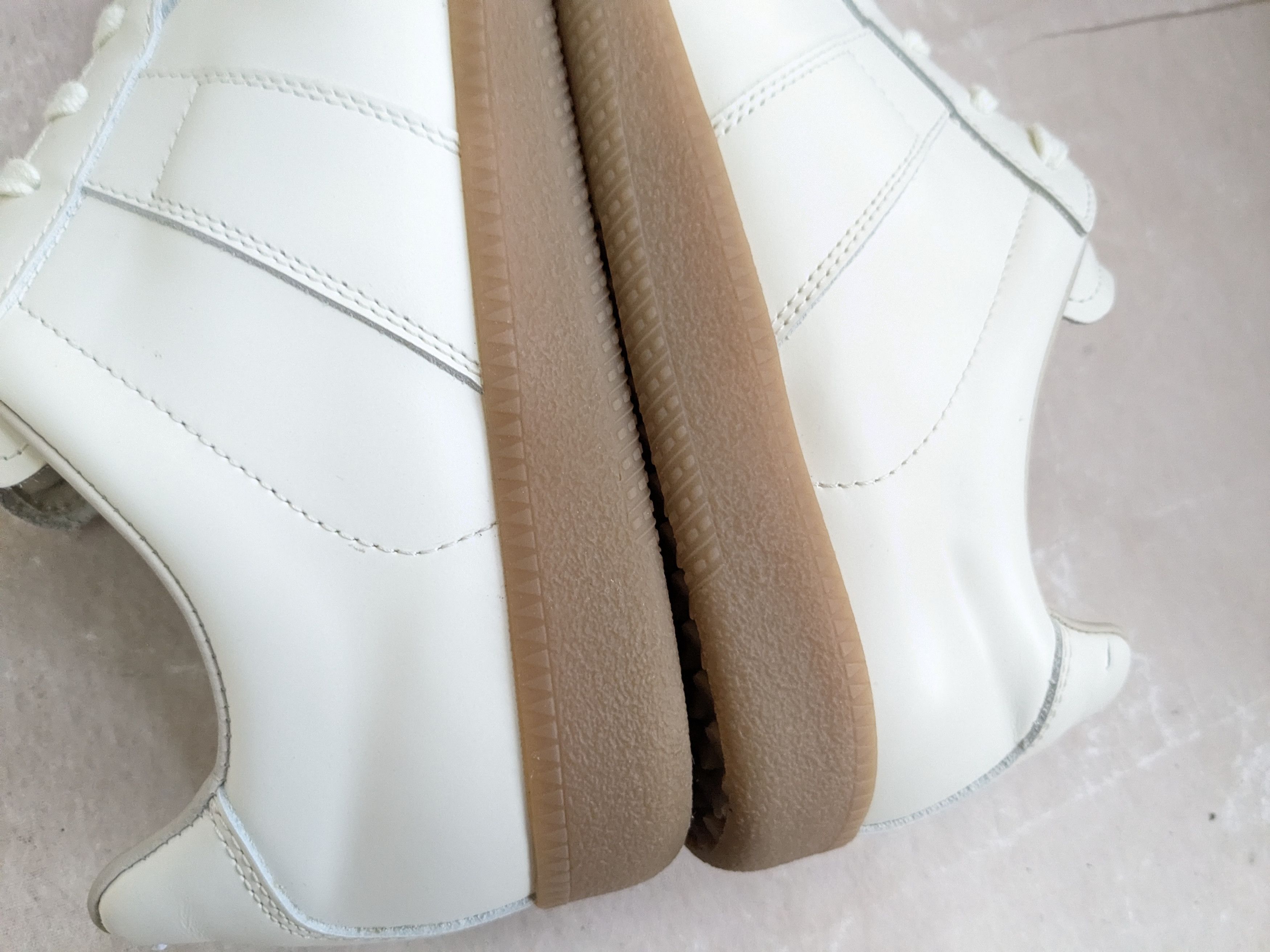 Maison Margiela Maison Margiela Replica GAT Cream White 8 41 Low Tops Gum Size US 8 / EU 41 - 11 Thumbnail