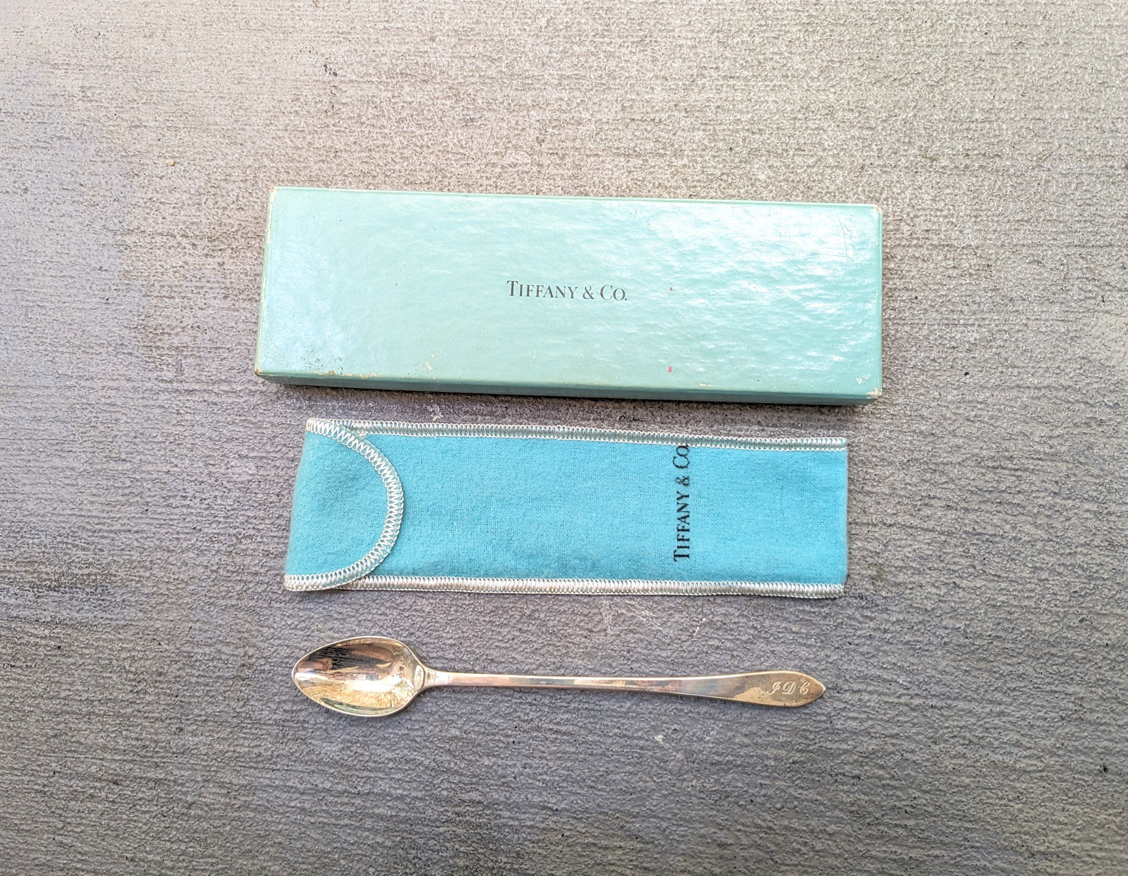 Tiffany Co Sterling Silver Baby Spoon