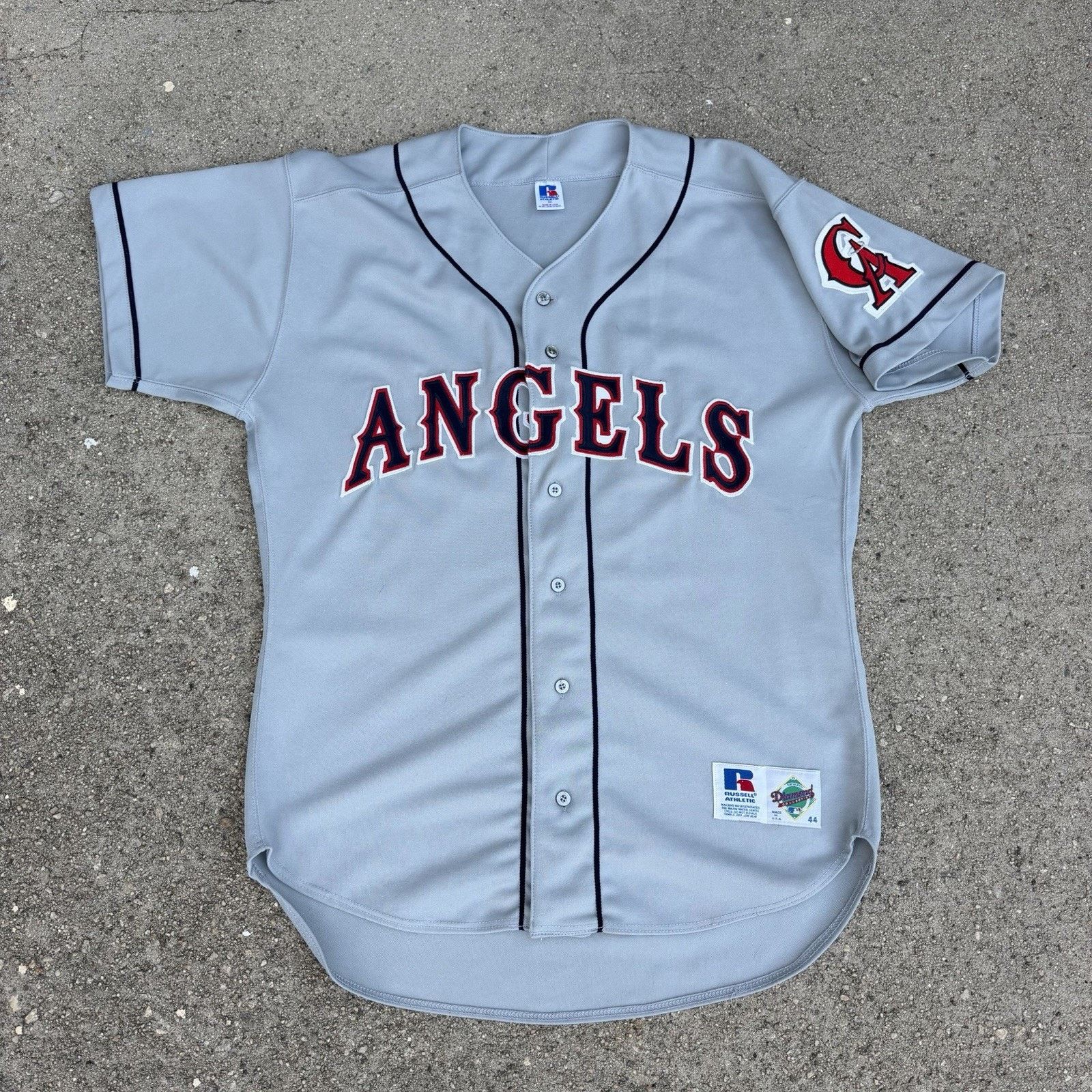MLB × Russell Athletic × Vintage Vintage Russell Athletic California Anaheim Angels Jersey Size US L / EU 52-54 / 3 - 2 Thumbnail