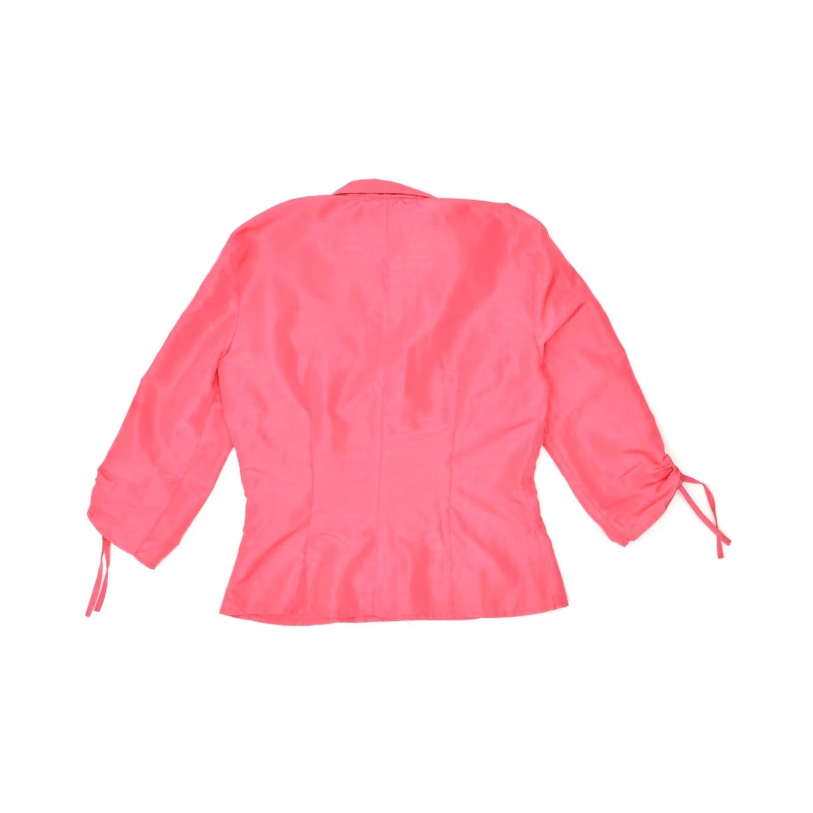 Penn VINTAGE NEW PENNY Womens Shirt Blouse Pink Medium 3/4 Sleeve Polyester UK 12 Size M / US 6-8 / IT 42-44 - 2 Thumbnail