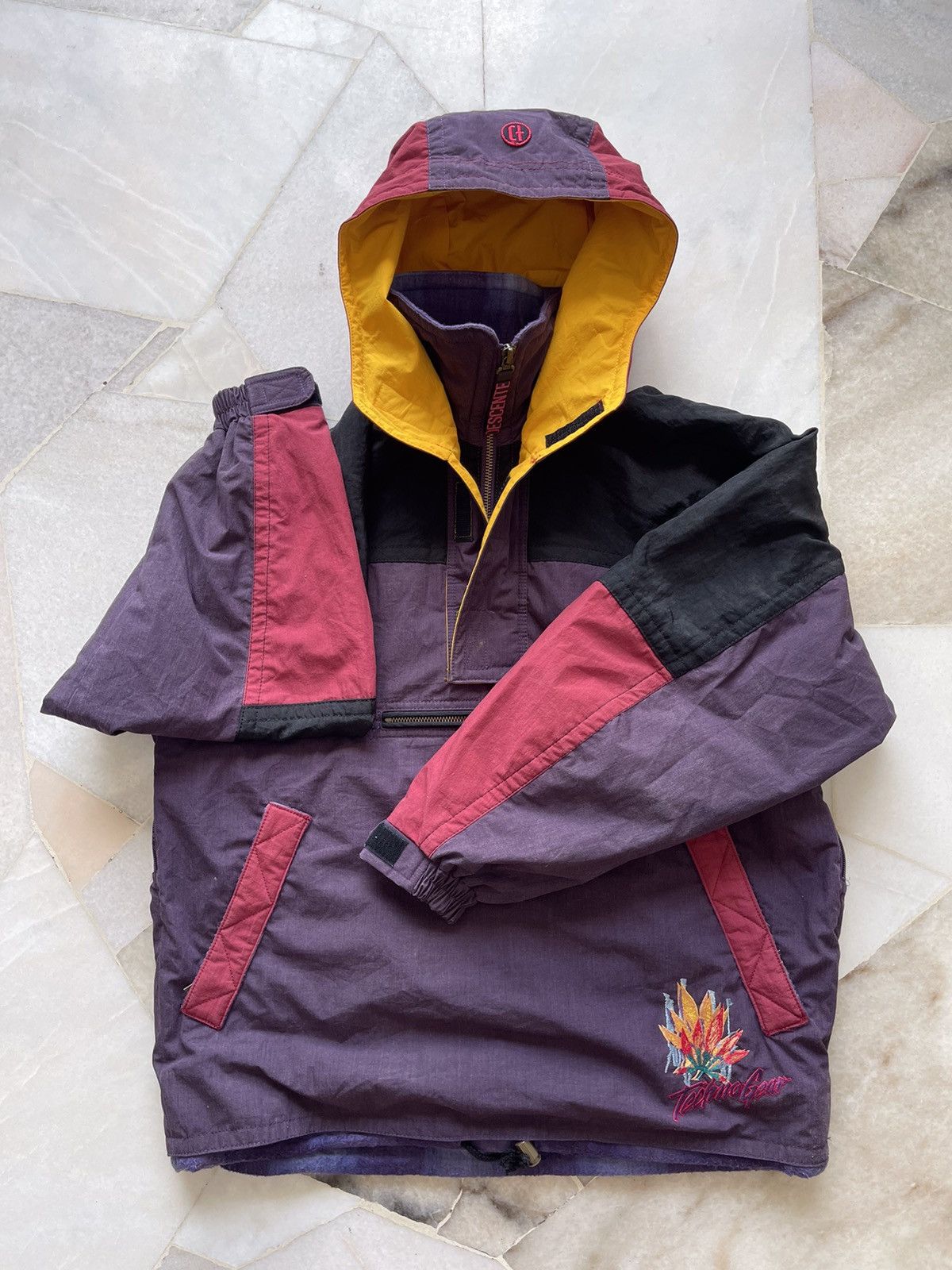 Descente 90s Descente ‘TechnoGear’ Colorblock Ski Anorak Jacket Size US L / EU 52-54 / 3 - 11 Thumbnail