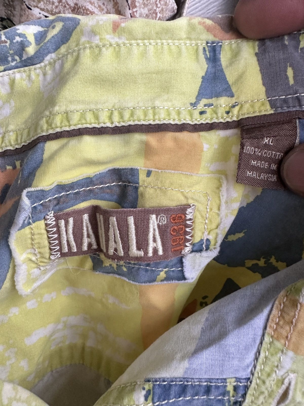 Other Kahala Hawaiian Print Multicolored Full Button Men's XL Size US XL / EU 56 / 4 - 4 Thumbnail