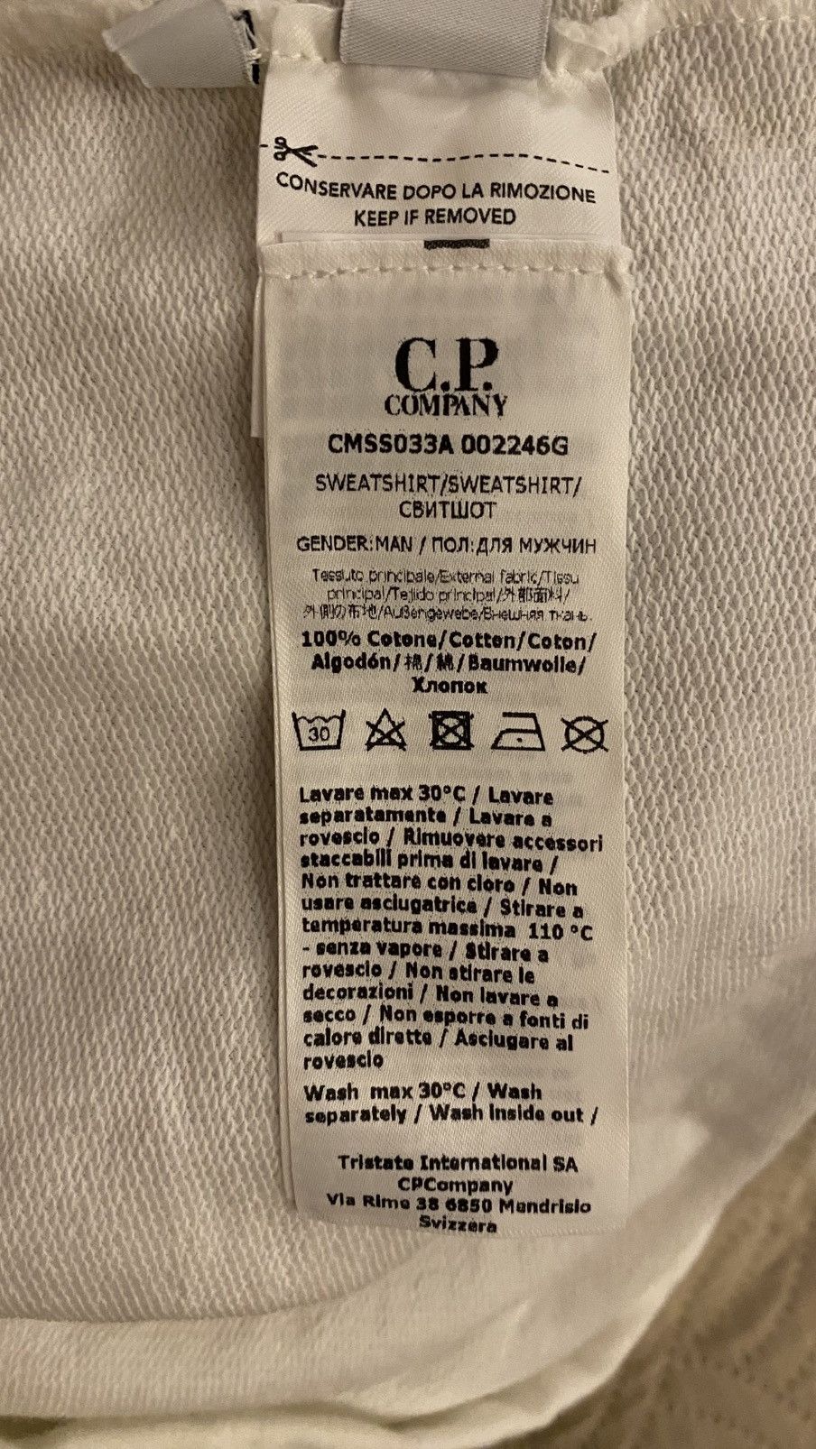 C.P. Company × Massimo Osti CP Company cotton hoodie Size US L / EU 52-54 / 3 - 15 Thumbnail
