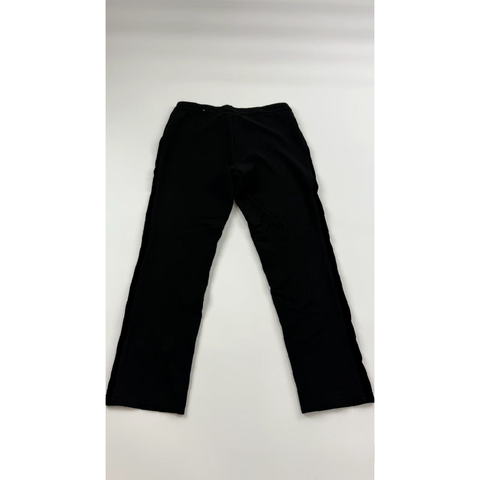Soft Surroundings Soft Surroundings Pants Womens Petite Small Black Straight Leg Velvet Stripe Stretch Size 28" / US 6 / IT 42 - 7 Thumbnail