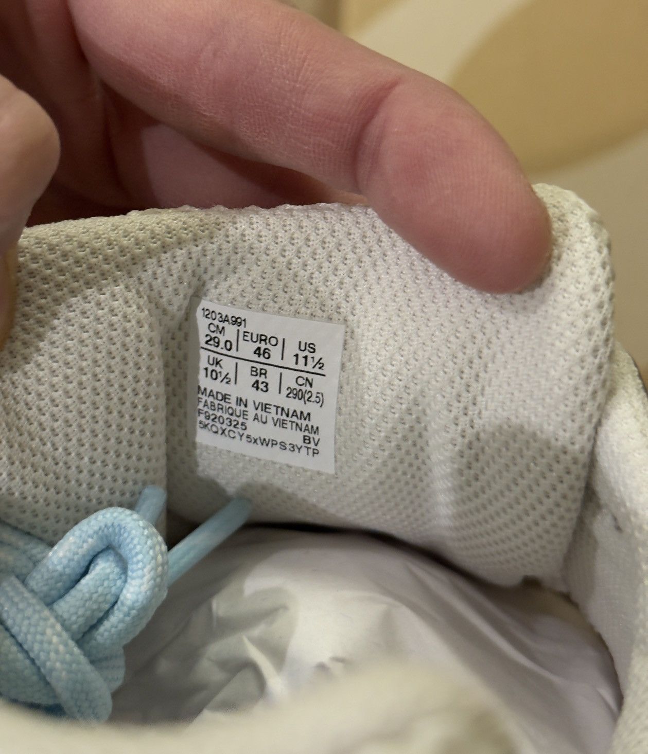 Asics Kith x Asics Gel-1130 Starlight Blue Size 11.5 Size US 11.5 / EU 44-45 - 15 Thumbnail
