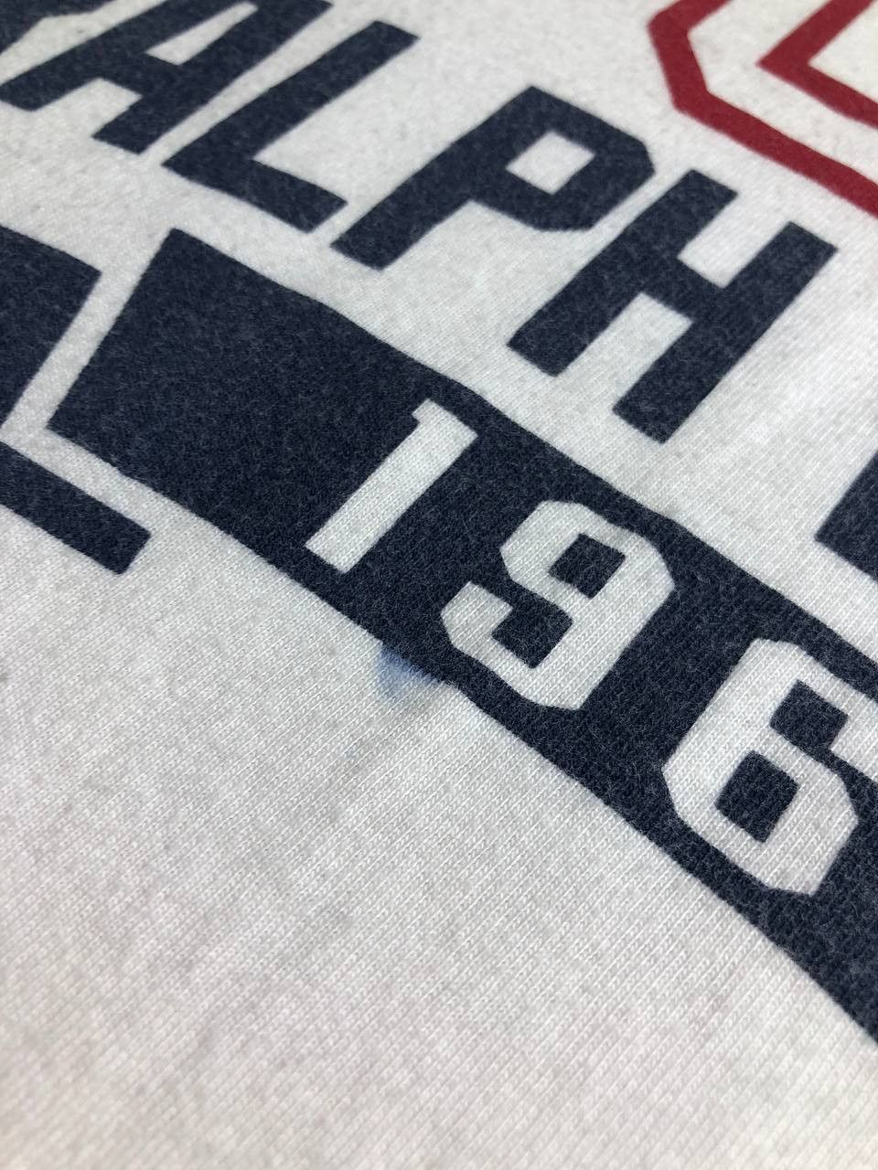 Polo Ralph Lauren × Ralph Lauren Vintage Polo Ralph Lauren Big Logo Tee Tshirt Spellout Size US XL / EU 56 / 4 - 8 Thumbnail