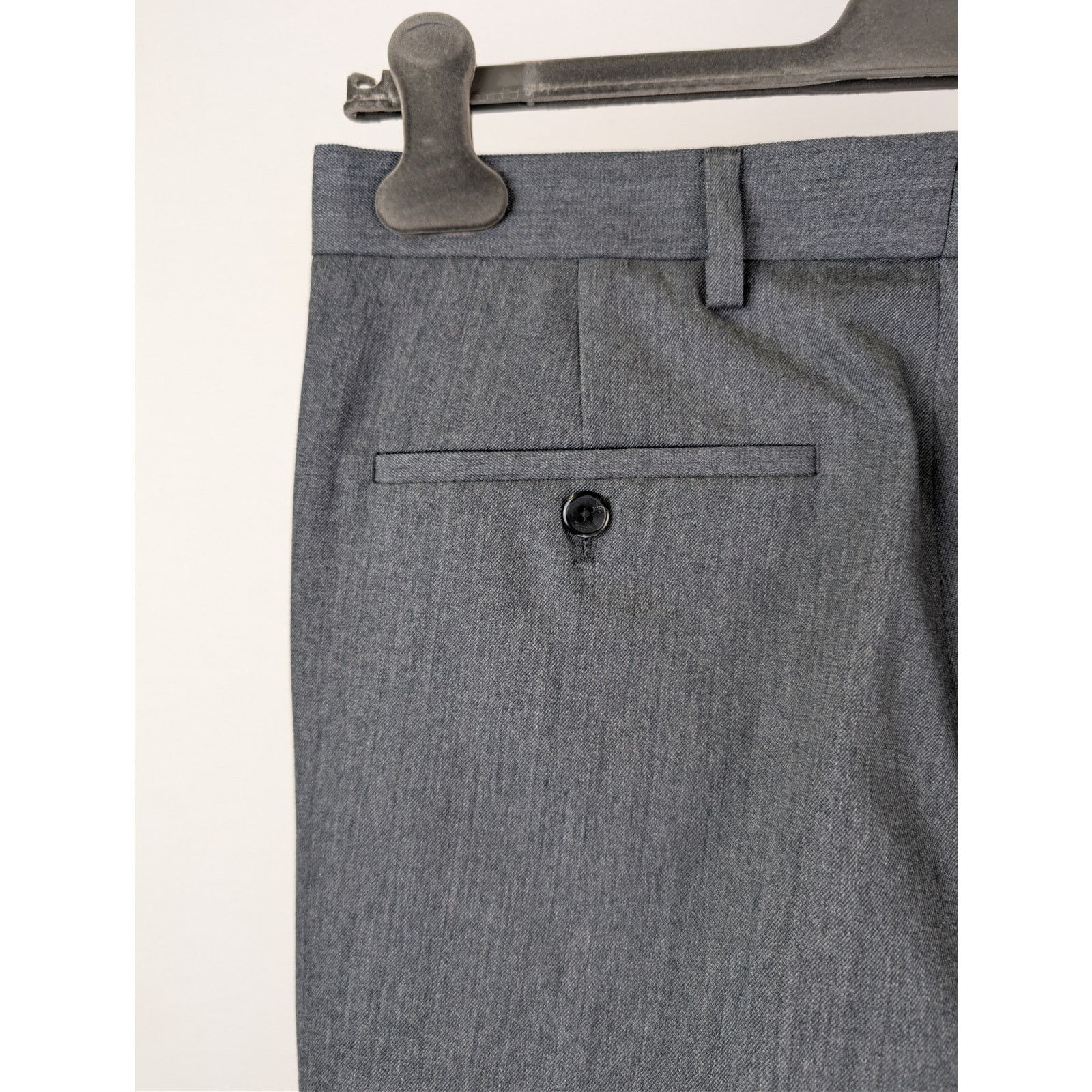 Prada o1rshd1 Gabardine Casual Pants in Grey Size US 30 / EU 46 - 12 Thumbnail