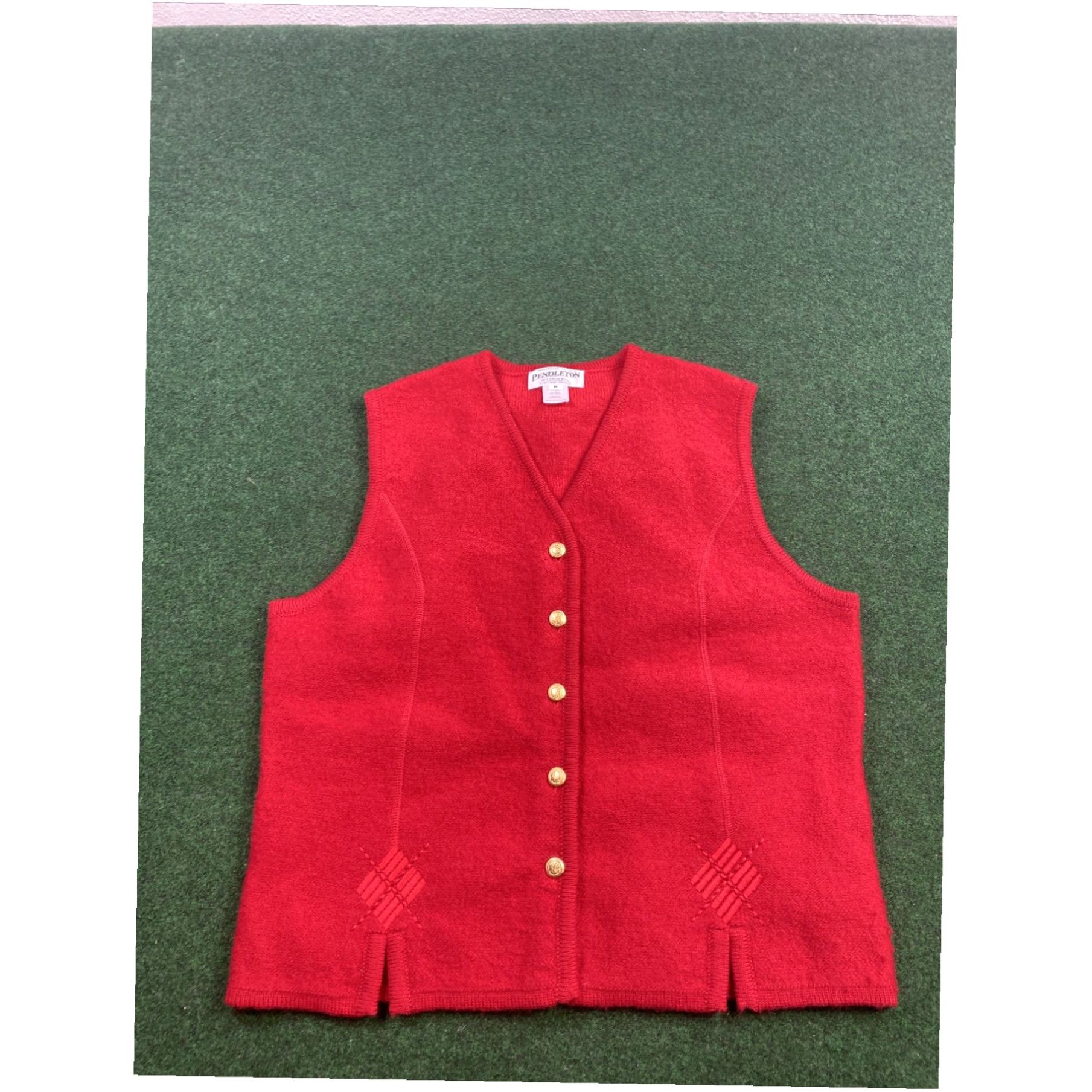 Pendleton Pendleton virgin Wool Vest Size Medium vintage made in Hong Kong Portland or Size US M / EU 48-50 / 2 - 1 Thumbnail