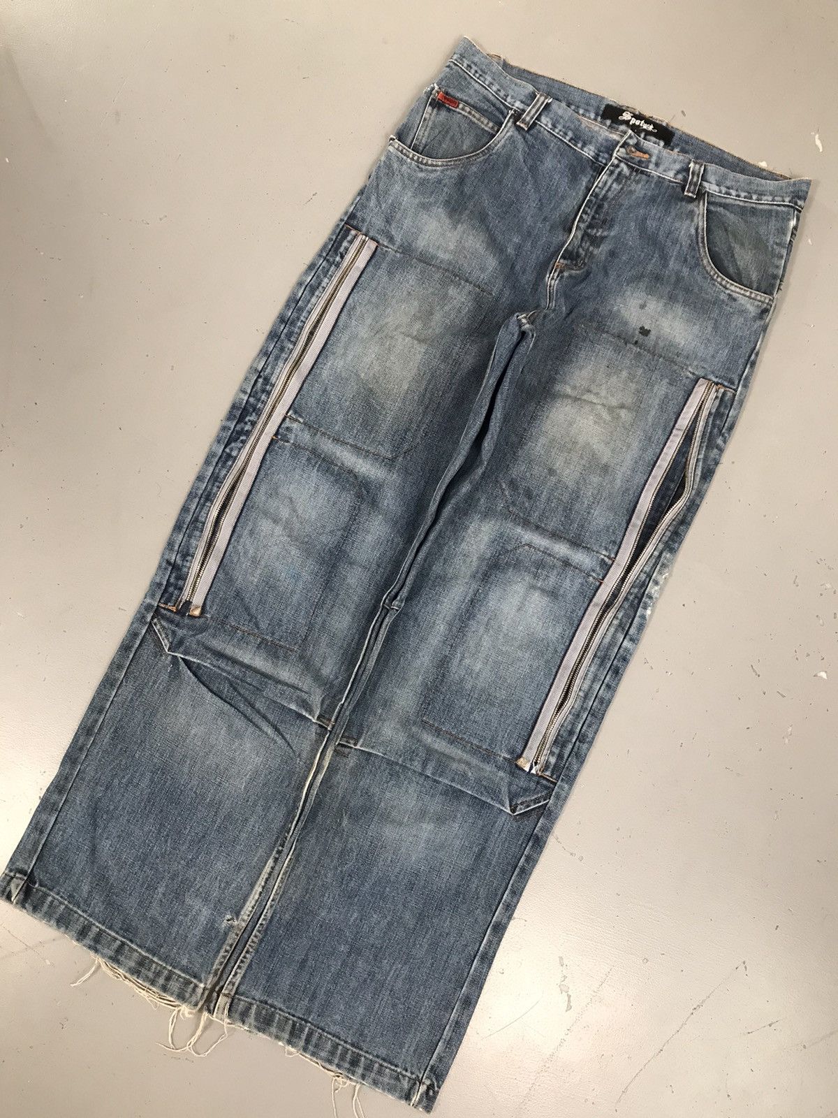 JNCO × Vintage Vintage spot gang denim Size US 37 - 3 Thumbnail