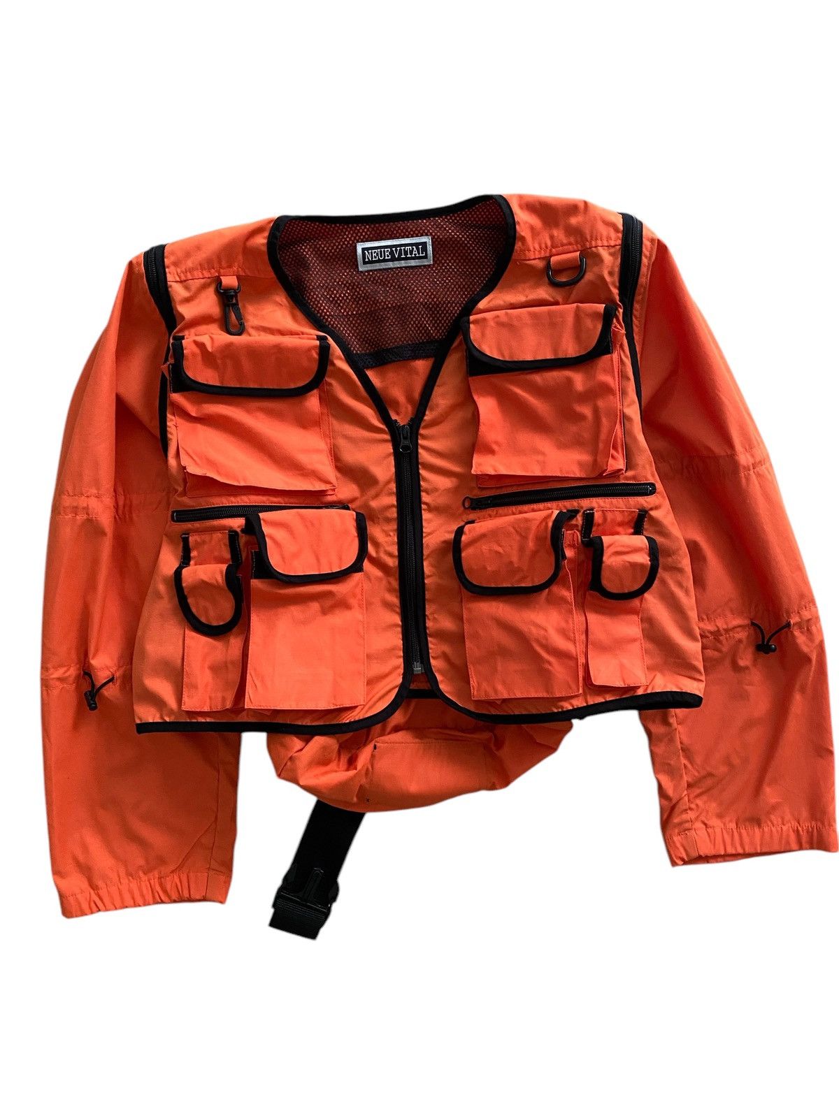 Hysteric Glamour × Issey Miyake × Japanese Brand NEUE VITAL jacket Parachute 6 pocket + backpack nice design Size US M / EU 48-50 / 2 - 8 Thumbnail