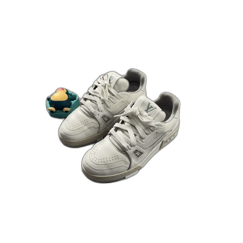 Louis Vuitton LV Trainer White Cement Sneakers Size US 10 / EU 43 - 1 Thumbnail