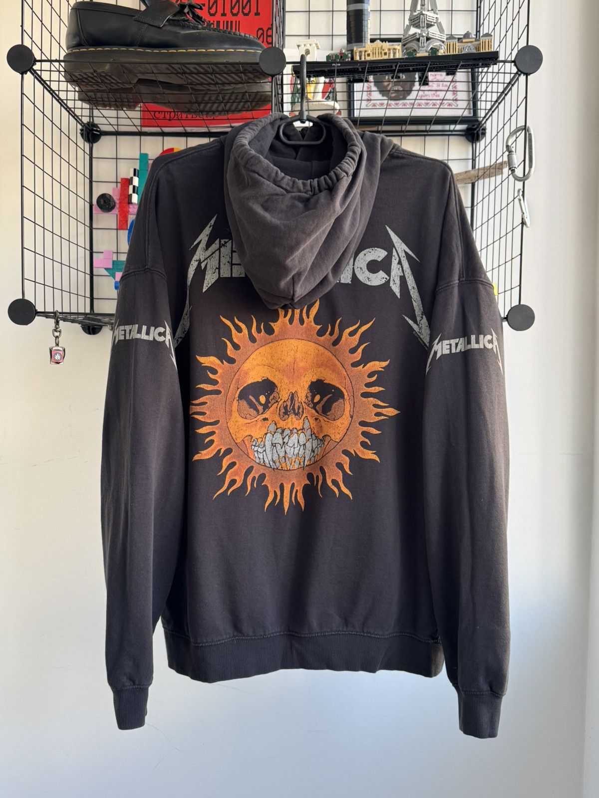 Metallica Vintage Metallica Sun Faded Hoodie Size US L / EU 52-54 / 3 - 5 Thumbnail