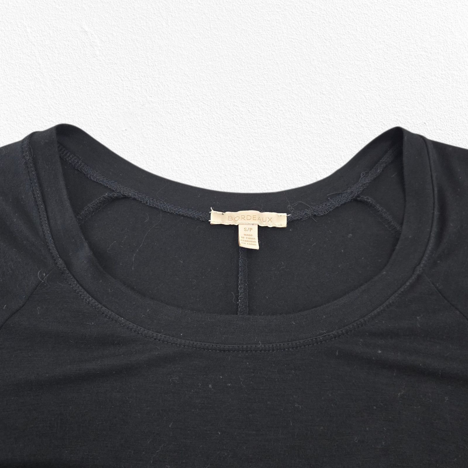 Other Black High Low Chiffon Hem Pocket Tunic Top Size Small Size S / US 4 / IT 40 - 4 Thumbnail