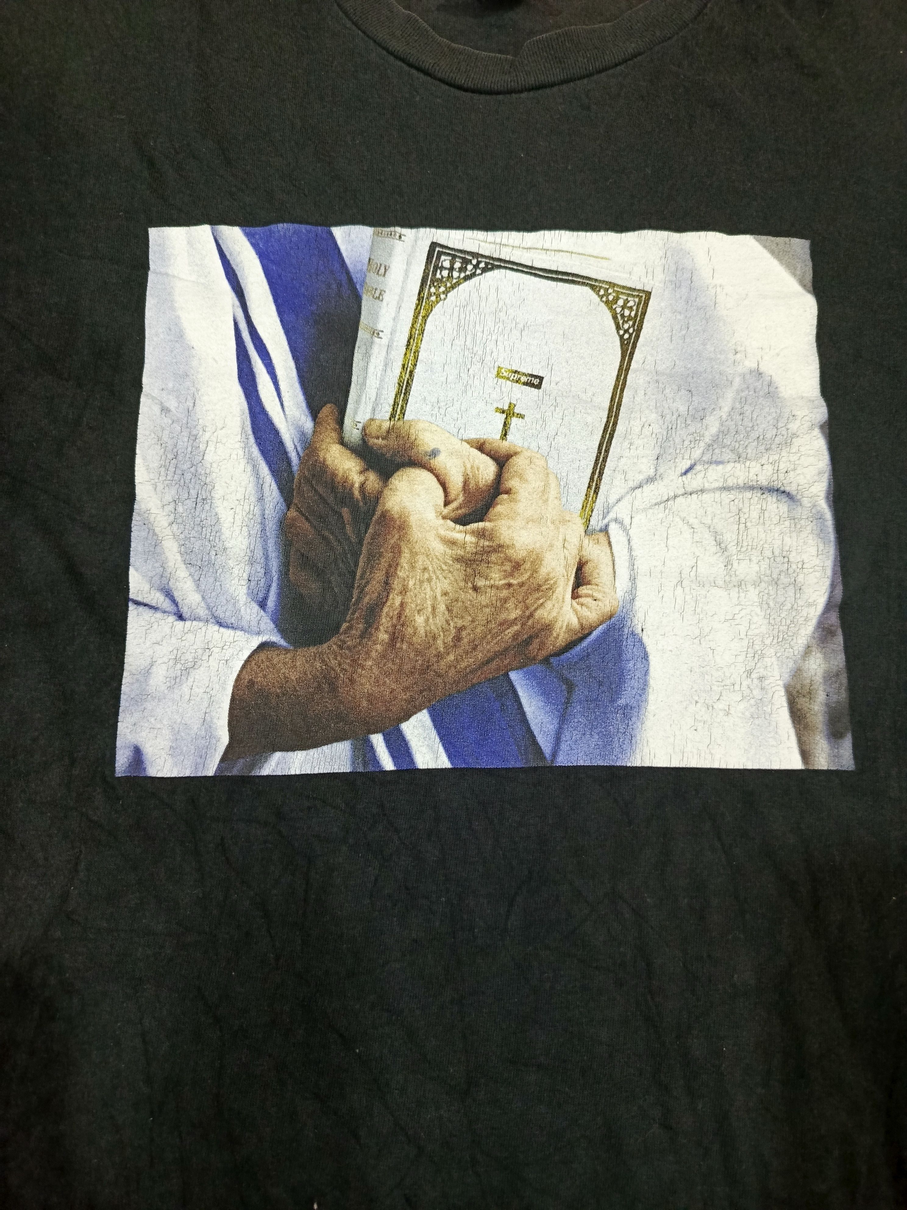 Supreme Supreme Bible Tee Size US M / EU 48-50 / 2 - 3 Thumbnail