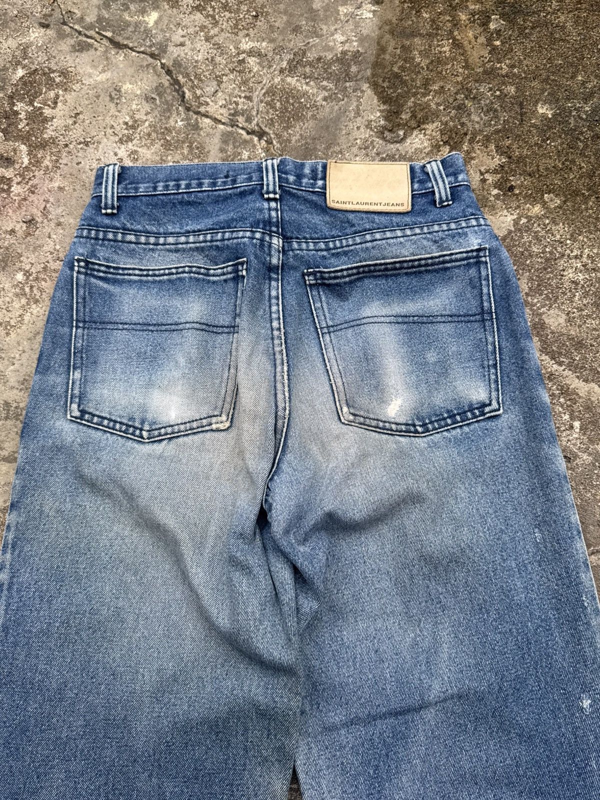 Saint Laurent Paris SAINT LAURENT JEANS HIGH WAISTED HEDI SLIMANE Size US 28 / EU 44 - 3 Thumbnail