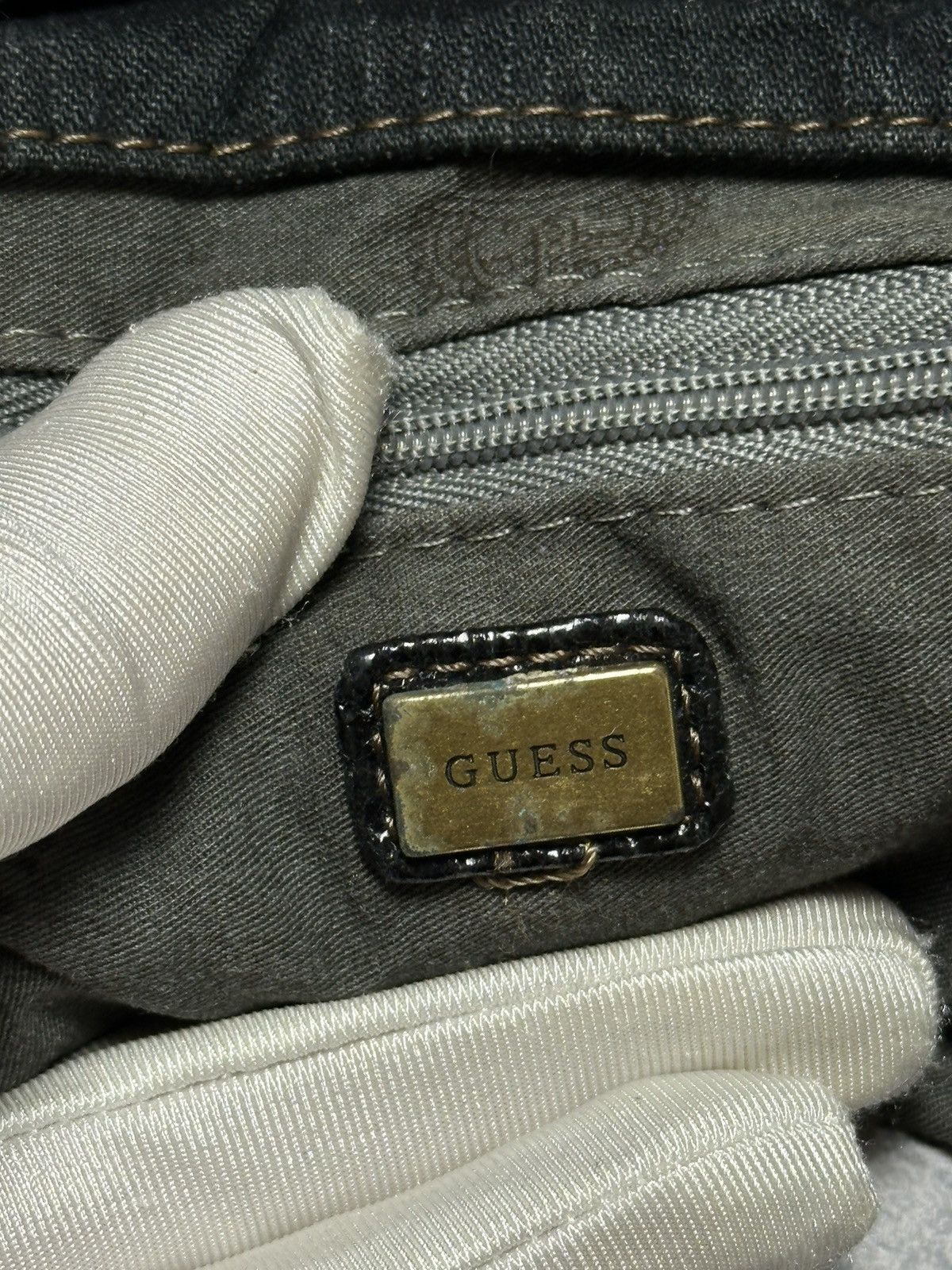 Guess Vintage Guess Y2K Denim Shoulder Crossbody Mini Bag Size ONE SIZE - 16 Thumbnail