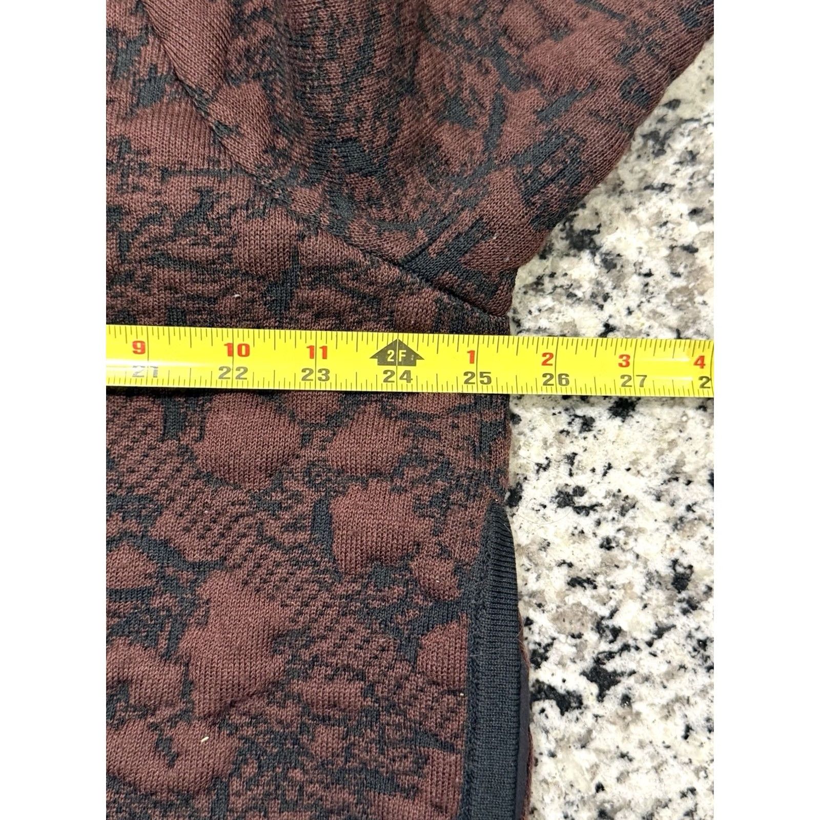 Lululemon VINTAGE Lululemon Women’s Jacquard Multi Texture Sweater Jacket Black Red Boxy Sz 12 Size XL / US 12-14 / IT 48-50 - 5 Thumbnail