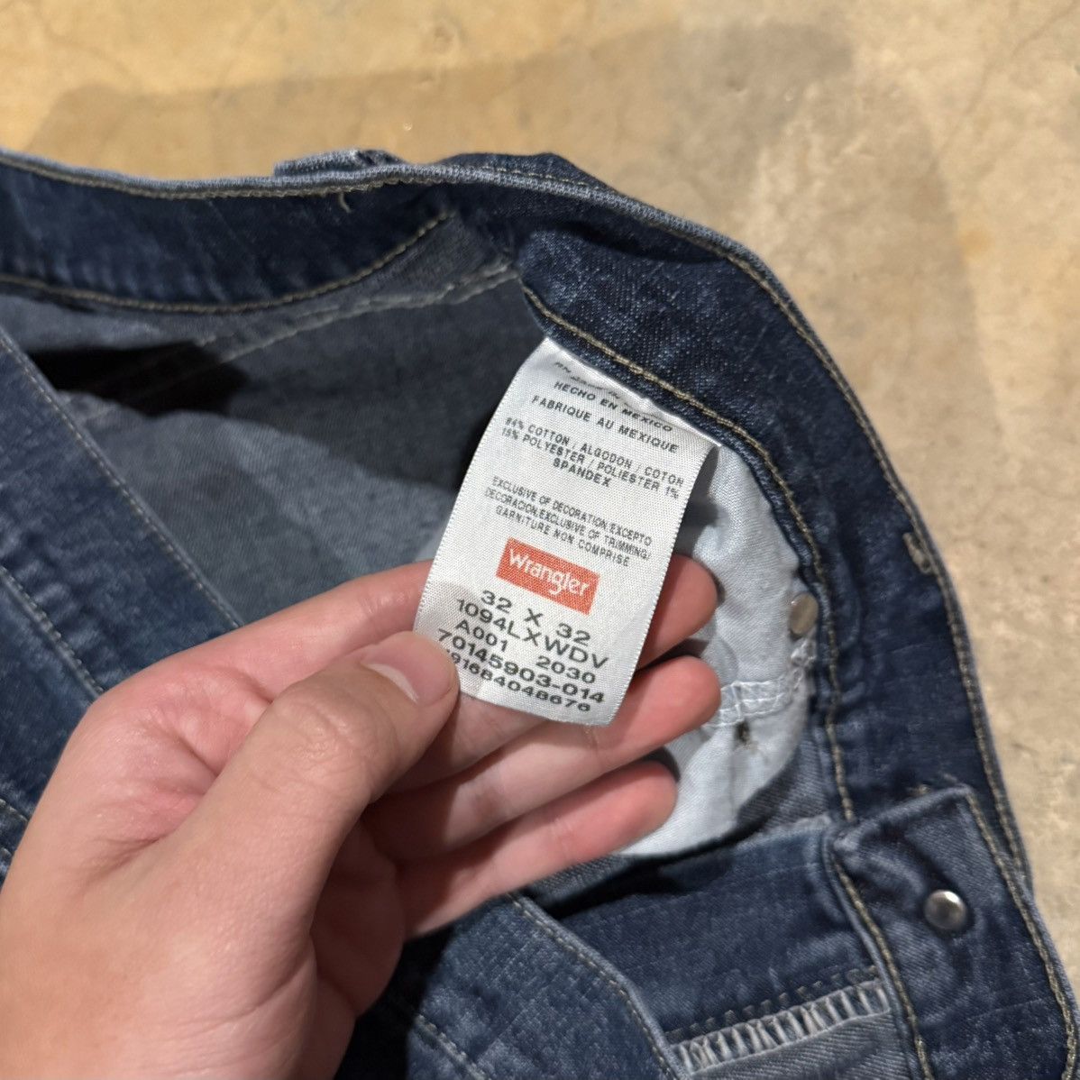 Wrangler Vintage 2000s Wrangler Carpenter Jeans Carhartt Workwear Y2K Size US 32 / EU 48 - 8 Thumbnail
