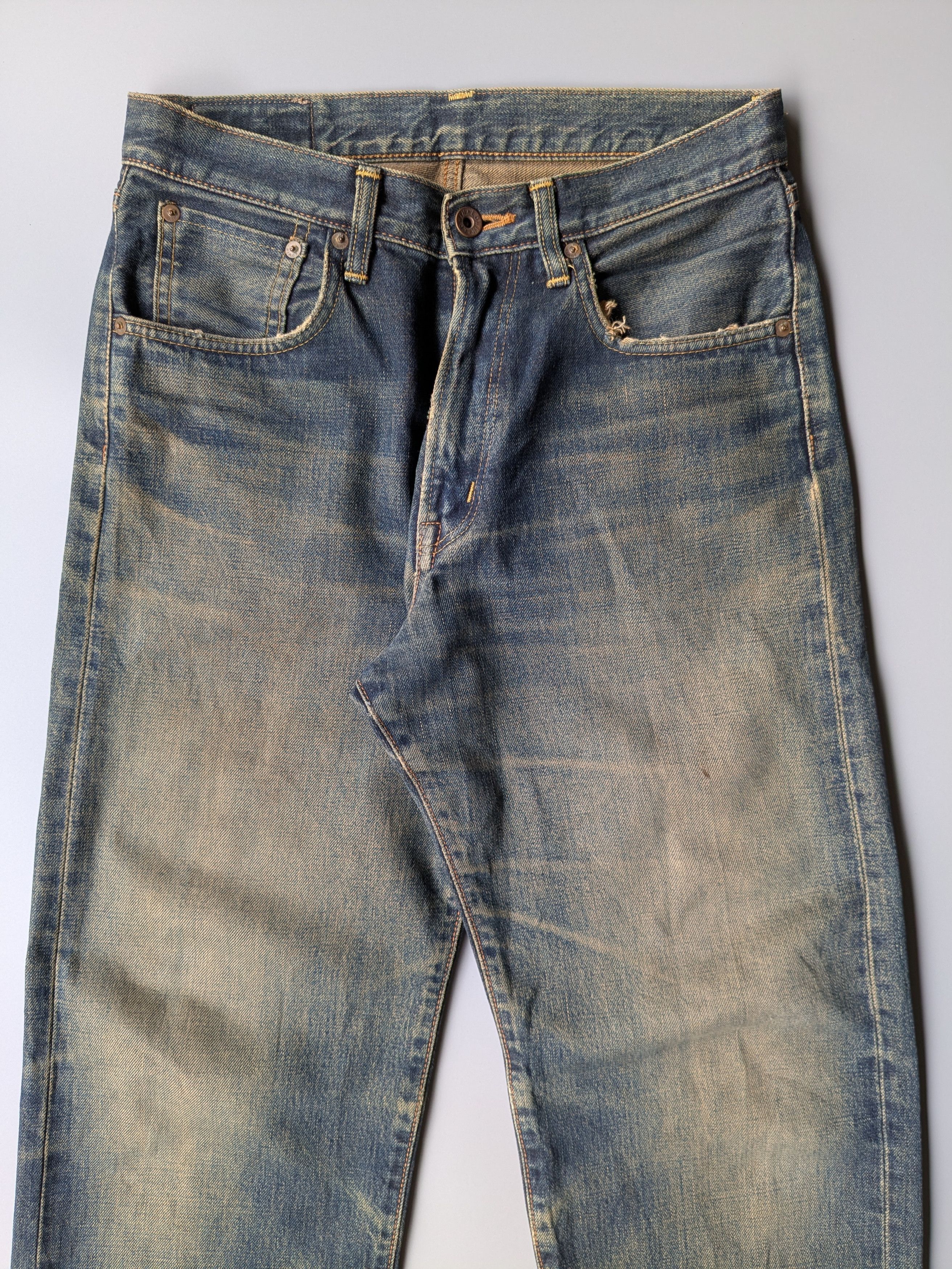 Edwin Edwin 505x mudwash selvedge jeans Size US 30 / EU 46 - 3 Thumbnail