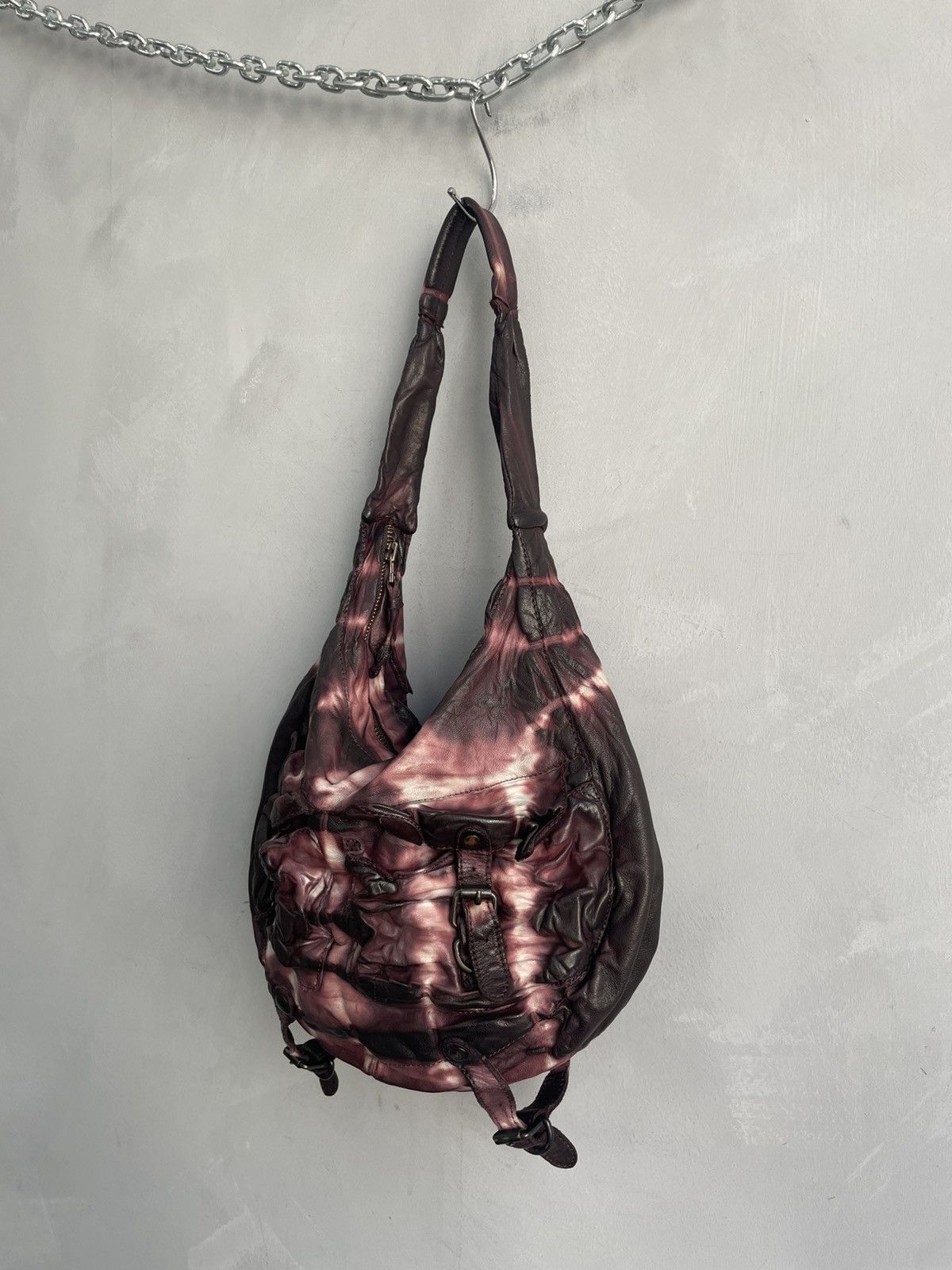 Allsaints Rare multipocket all saints leather Kmrii style bag Size ONE SIZE - 3 Thumbnail