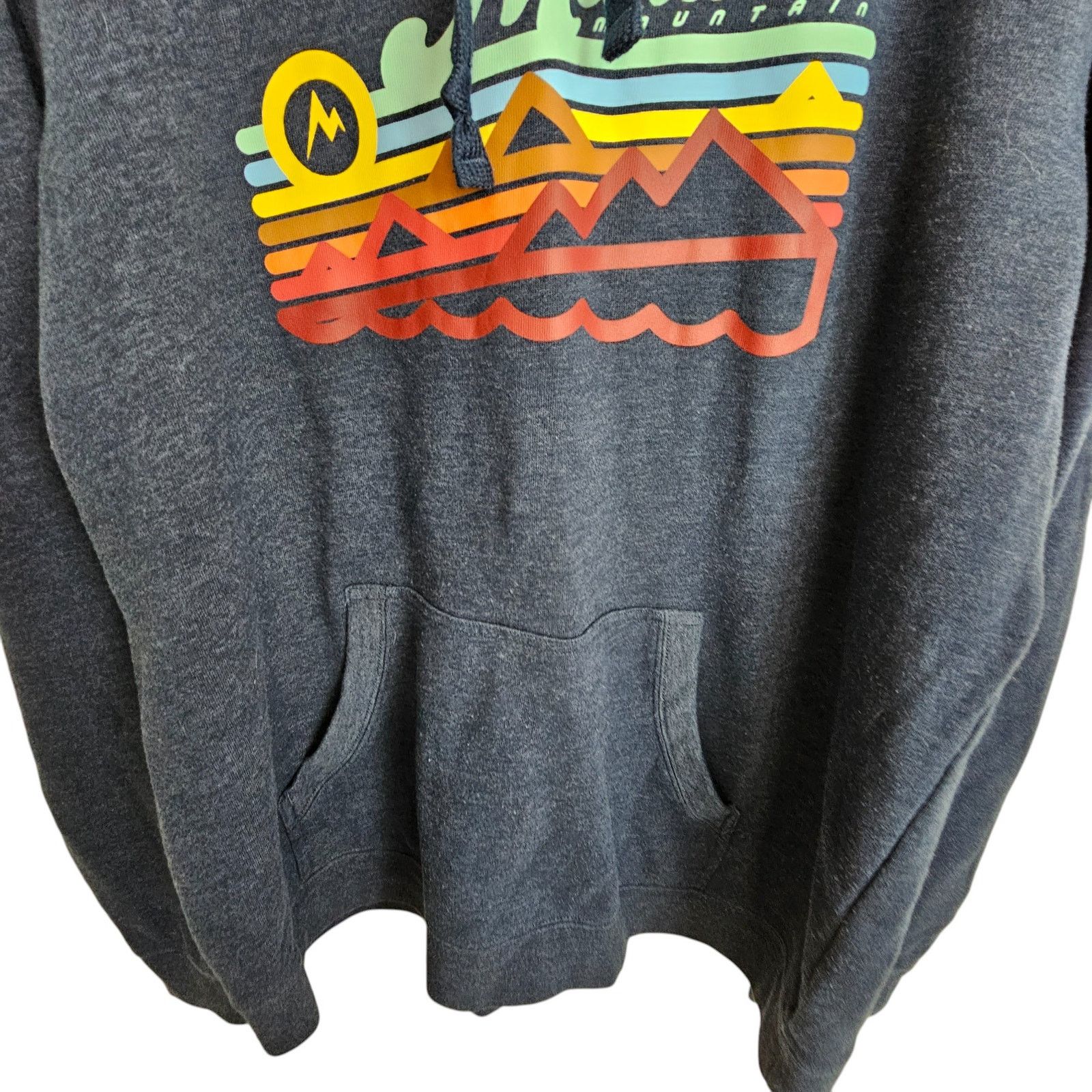 Marmot Marmot Mens Graphic Hoodie Sweatshirt Size XL Gorpcore Size US XL / EU 56 / 4 - 3 Thumbnail