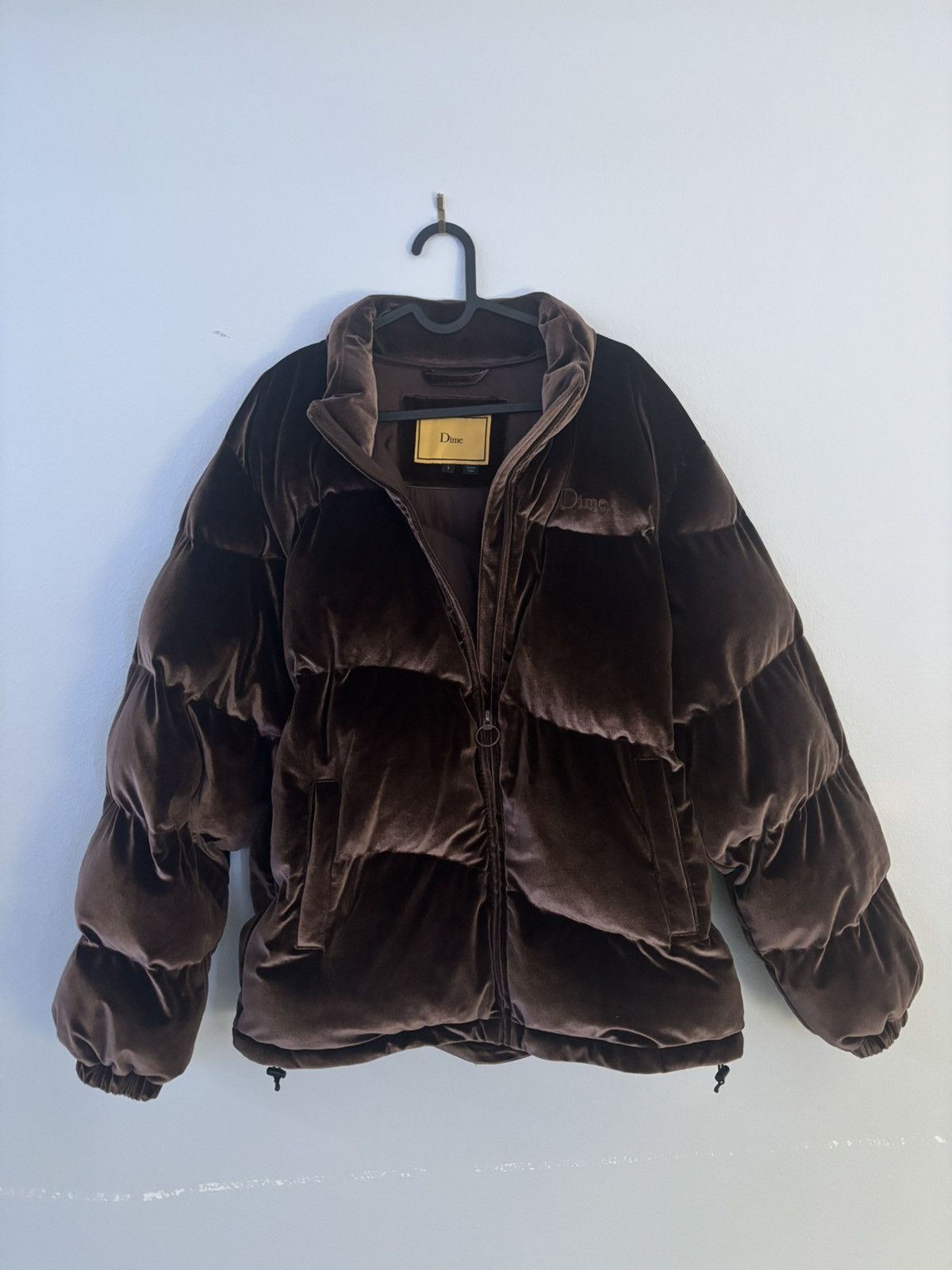 Dime DIME Velvet Quilted Puffer Size US L / EU 52-54 / 3 - 4 Thumbnail