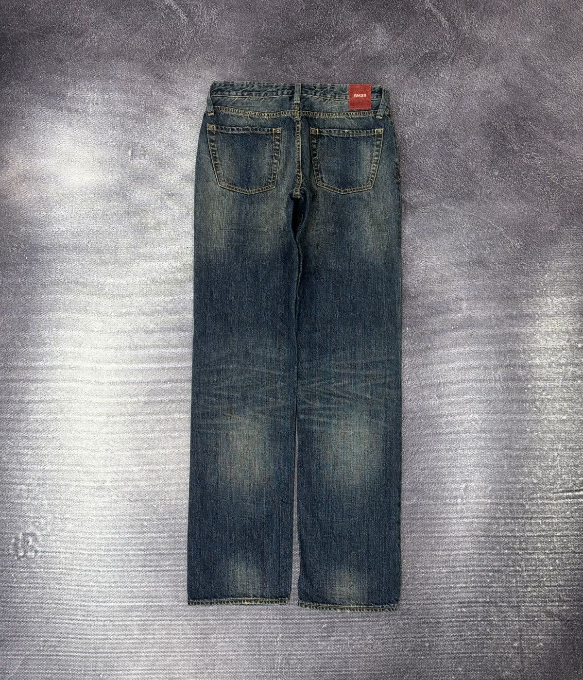Boggi Boggi Milano BM39 Men’s Straight Fit Italian Denim Jeans Size US 31 - 2 Thumbnail