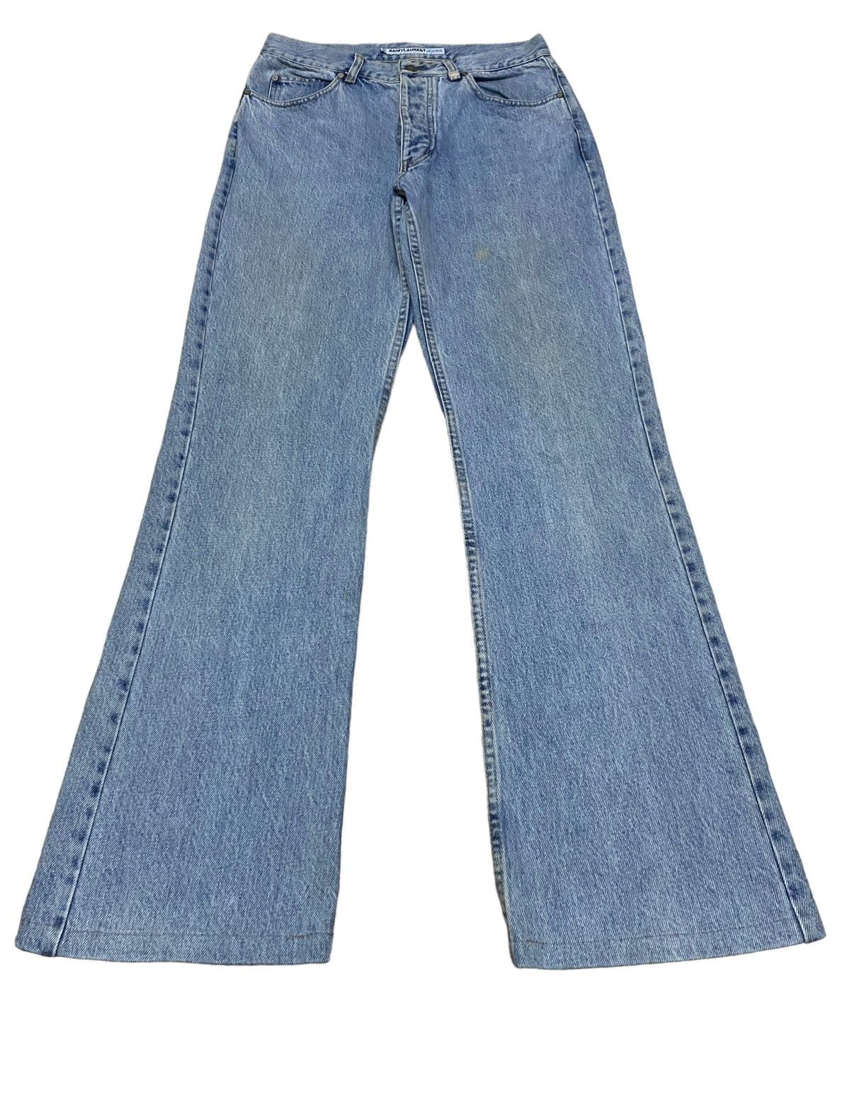 Saint Laurent Paris Vintage Brand Saint Lauren Jeans 2000s Size US 30 / EU 46 - 1 Thumbnail