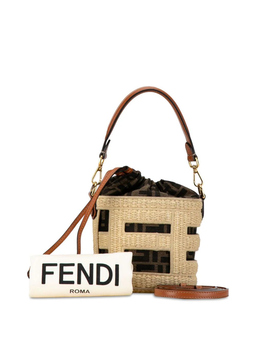 Fendi o1loc1c0824 Size: OS / Step Out Mini in Brown Size ONE SIZE - 2 Thumbnail