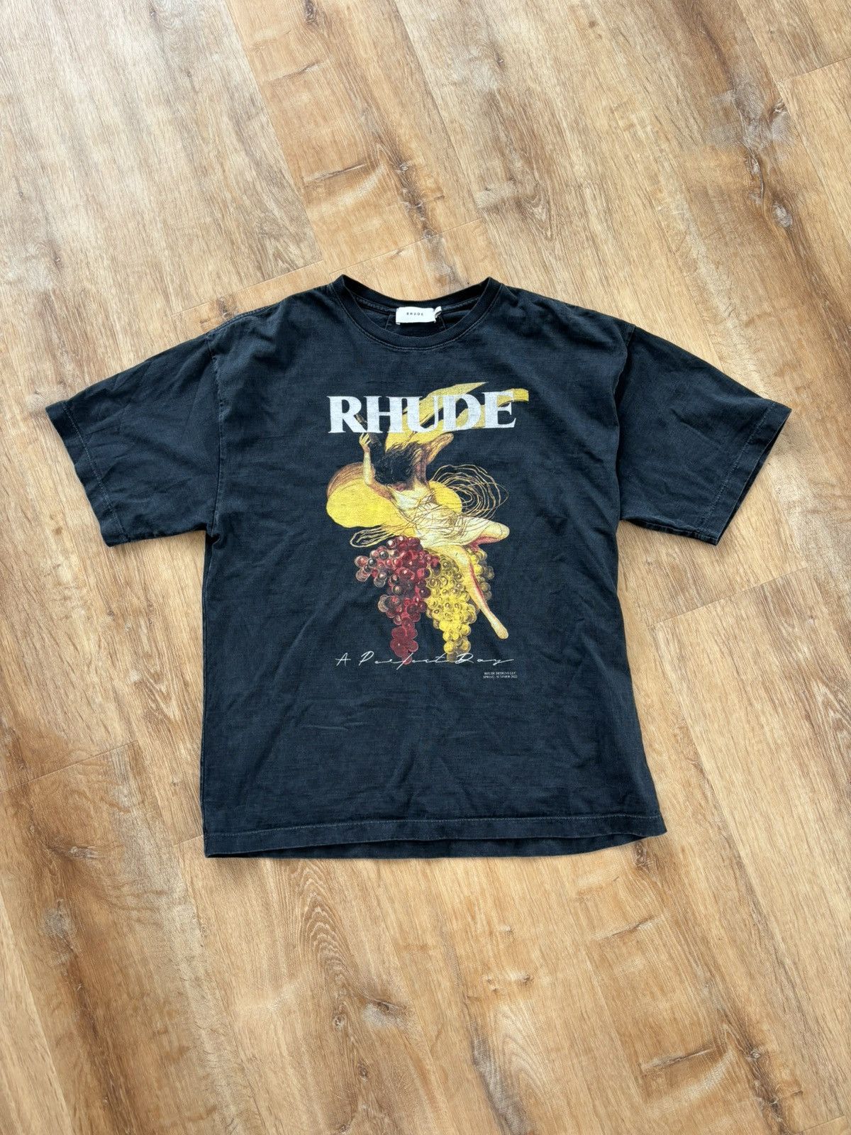 Rhude Rhude A Perfect Day Tee Size Medium Size US M / EU 48-50 / 2 - 1 Thumbnail