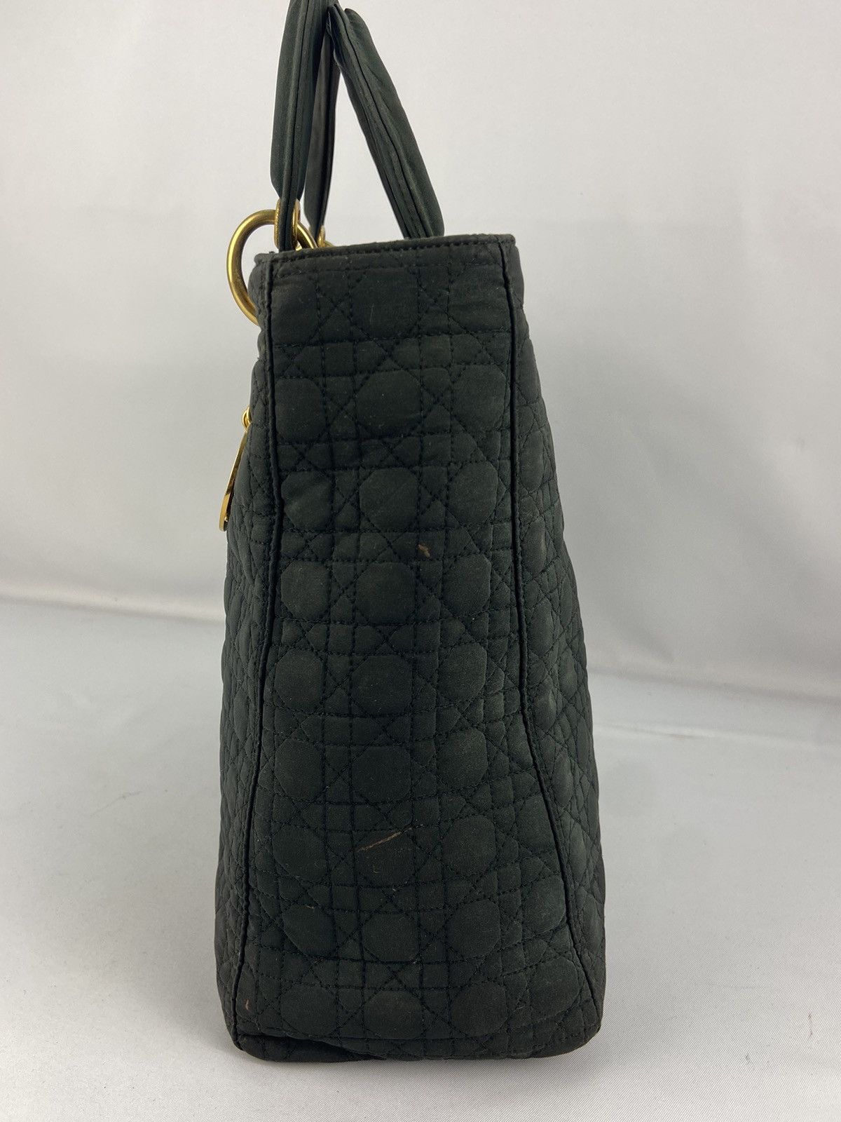 Dior Authentic Vintage Chrostian Lady Dior cannage Nylon Size ONE SIZE - 5 Thumbnail