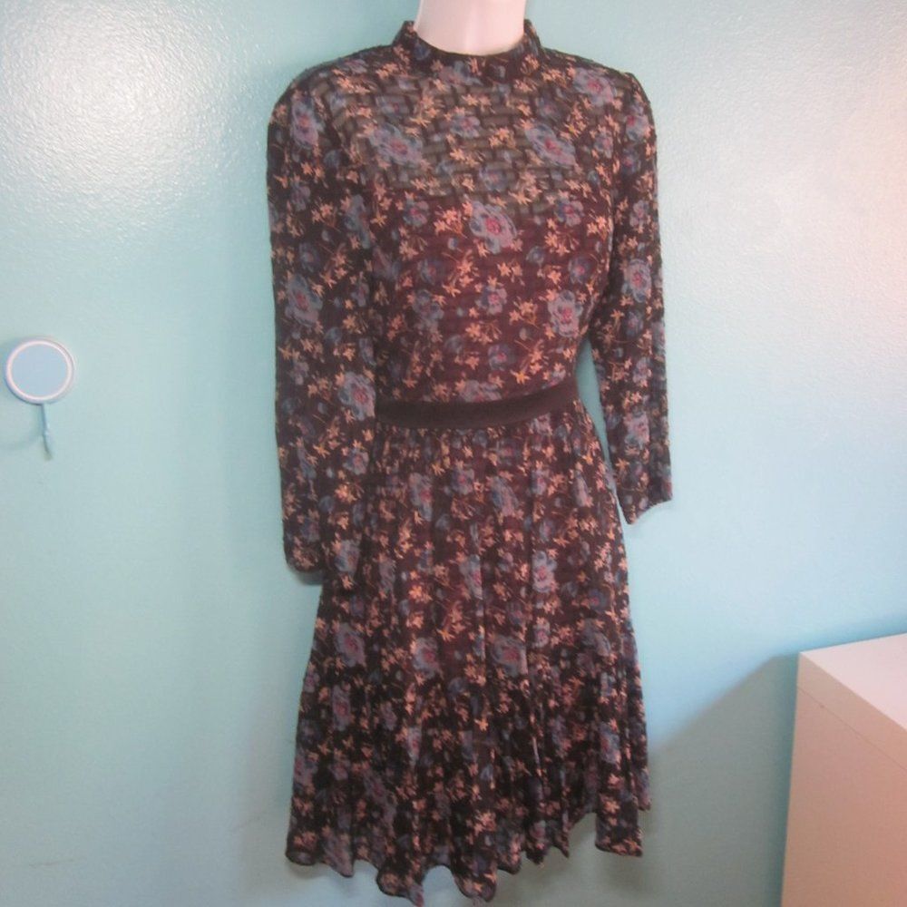 Rebecca Taylor Rebecca Taylor Floral Solstice Silk Dress Size 2 Size XS / US 0-2 / IT 36-38 - 1 Thumbnail