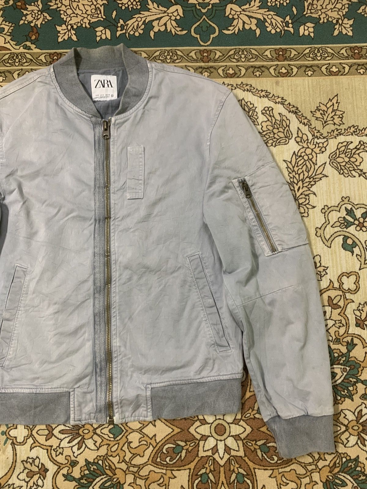 Zara ZARA BOMBER JACKET Size US M / EU 48-50 / 2 - 2 Thumbnail