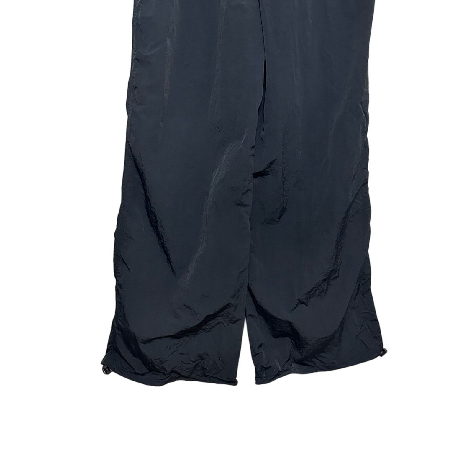 Asos ASOS Wide Leg Pants High Rise Style Bungee Cord Black 4 NWT Size 30" / US 8 / IT 44 - 3 Thumbnail