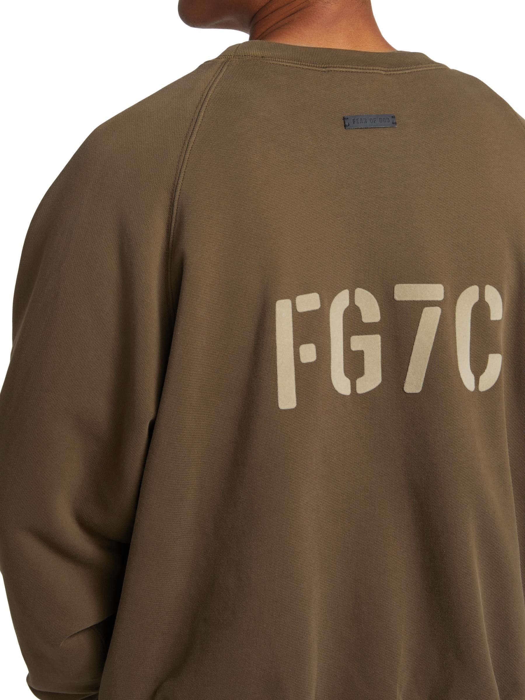 Fear of God o1y0125 Crewneck Sweatshirt in Brown Size US XS / EU 42 / 0 - 3 Thumbnail